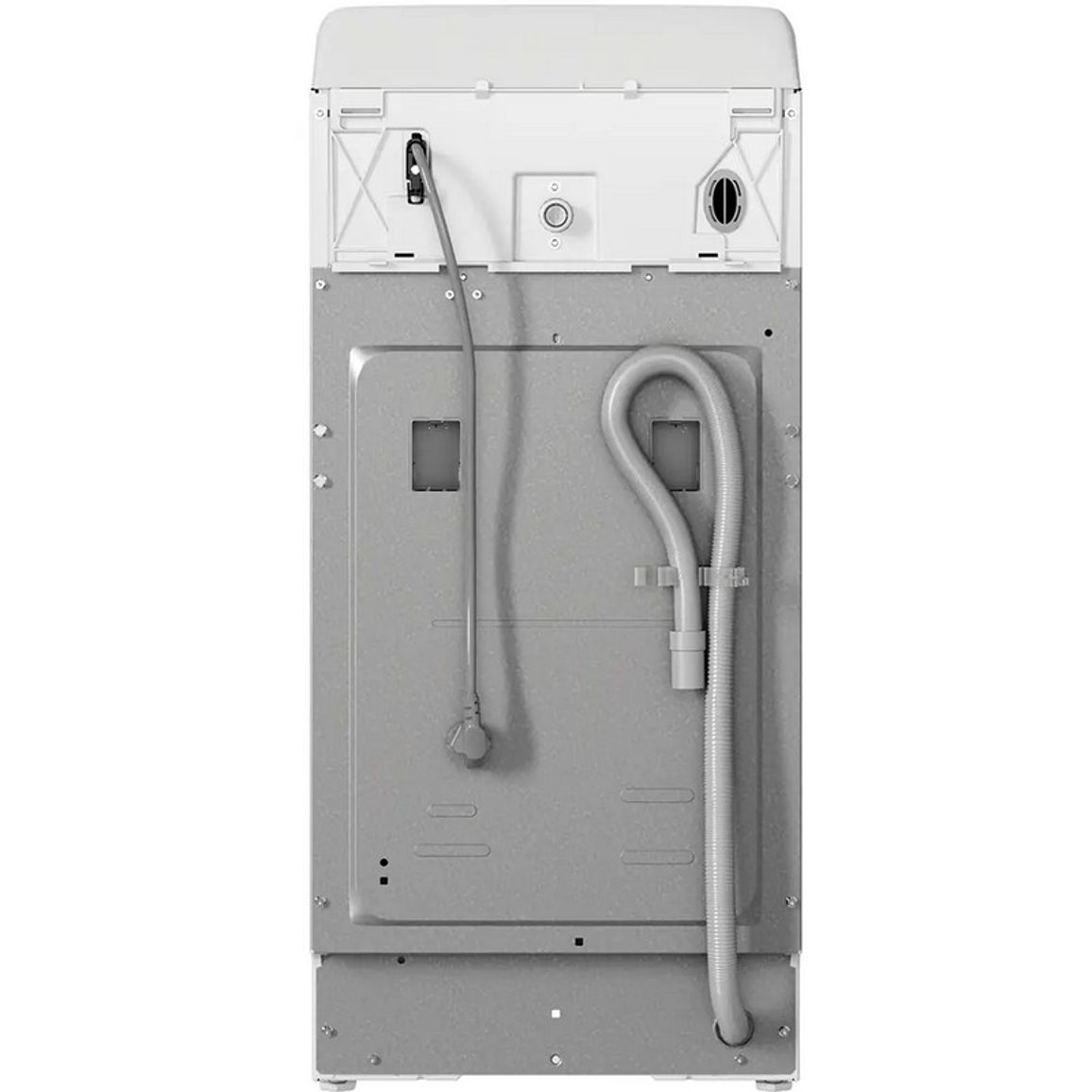 Пральна машина вертикальна BTWS50400EU/N біла Indesit