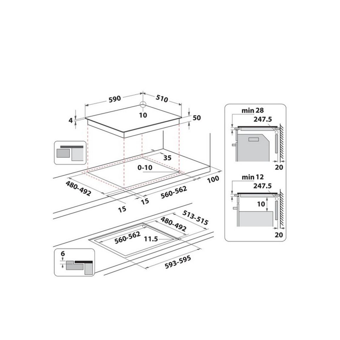 Індукційна варильна поверхня WB S2560 NE BM Whirlpool Індукційна варильна поверхня WB S2560 NE BM Whirlpool