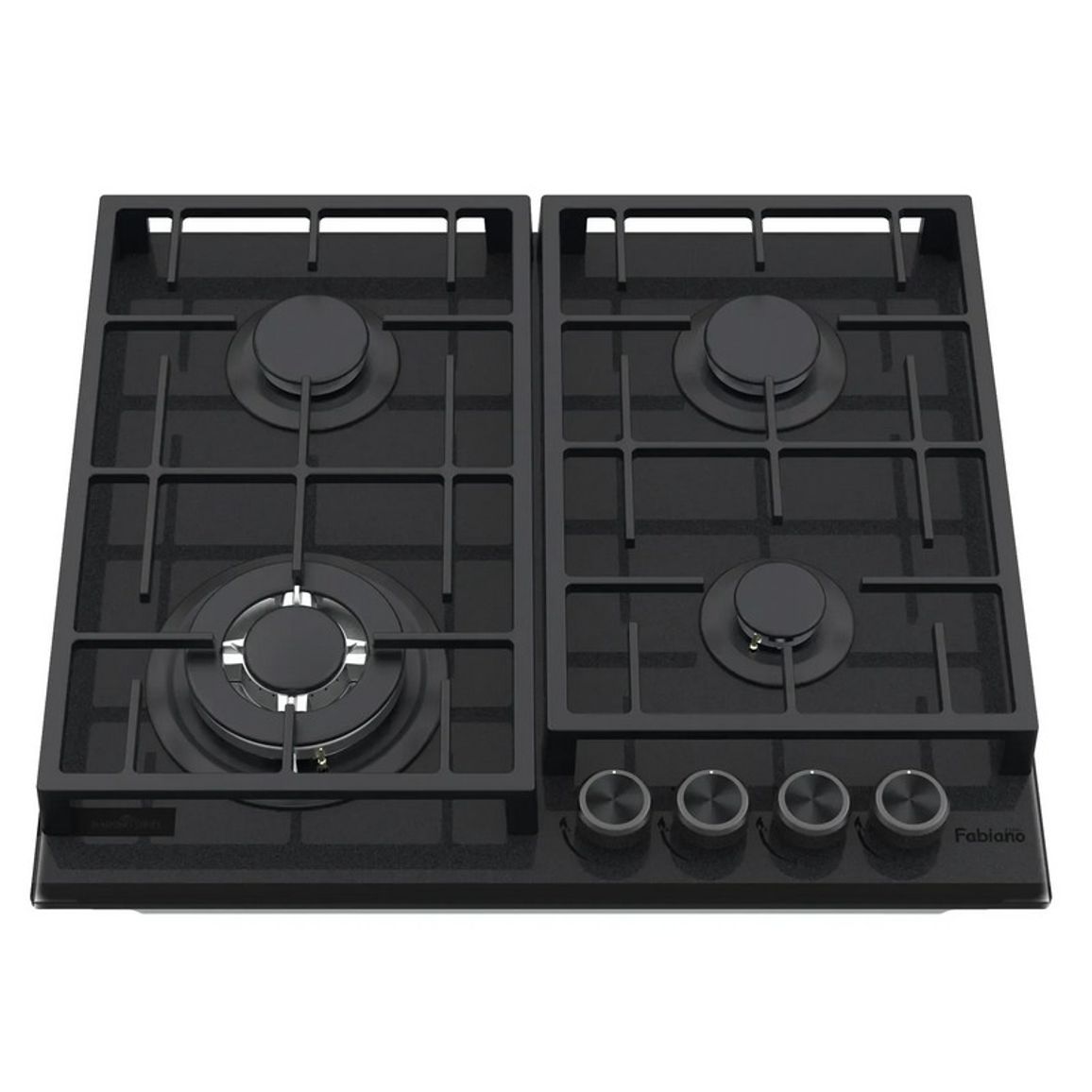 Газова варильна FHG 8244 VGHT Diamond Black Fabiano Газова варильна FHG 8244 VGHT Diamond Black Fabiano