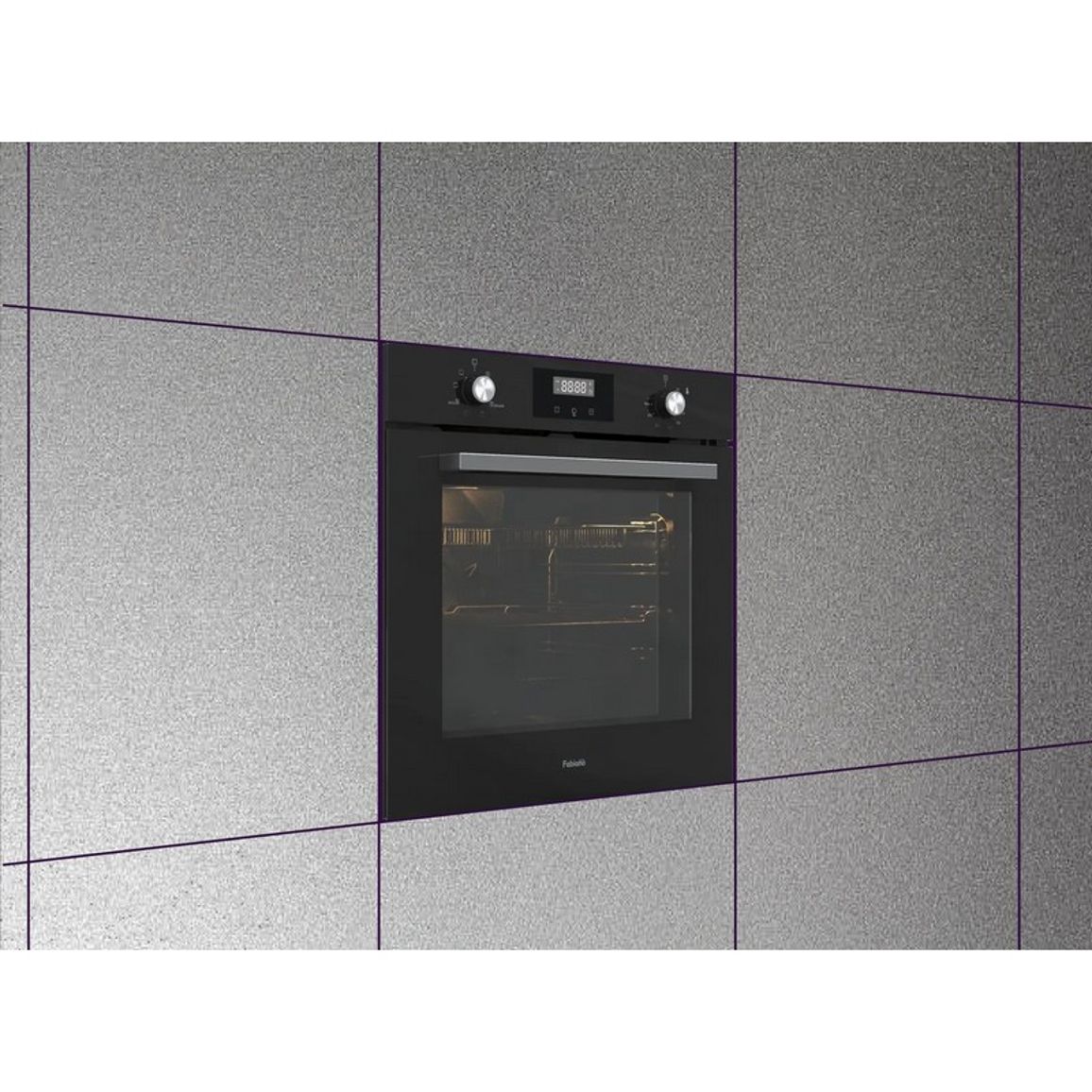 Духова шафа FBO 540 Lux Black Fabiano Духова шафа FBO 540 Lux Black Fabiano