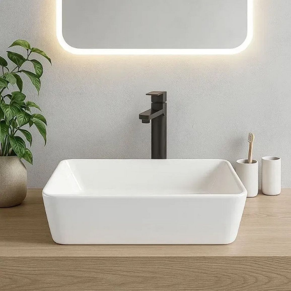 Умивальник Laveo T485x380x130 Fabiano