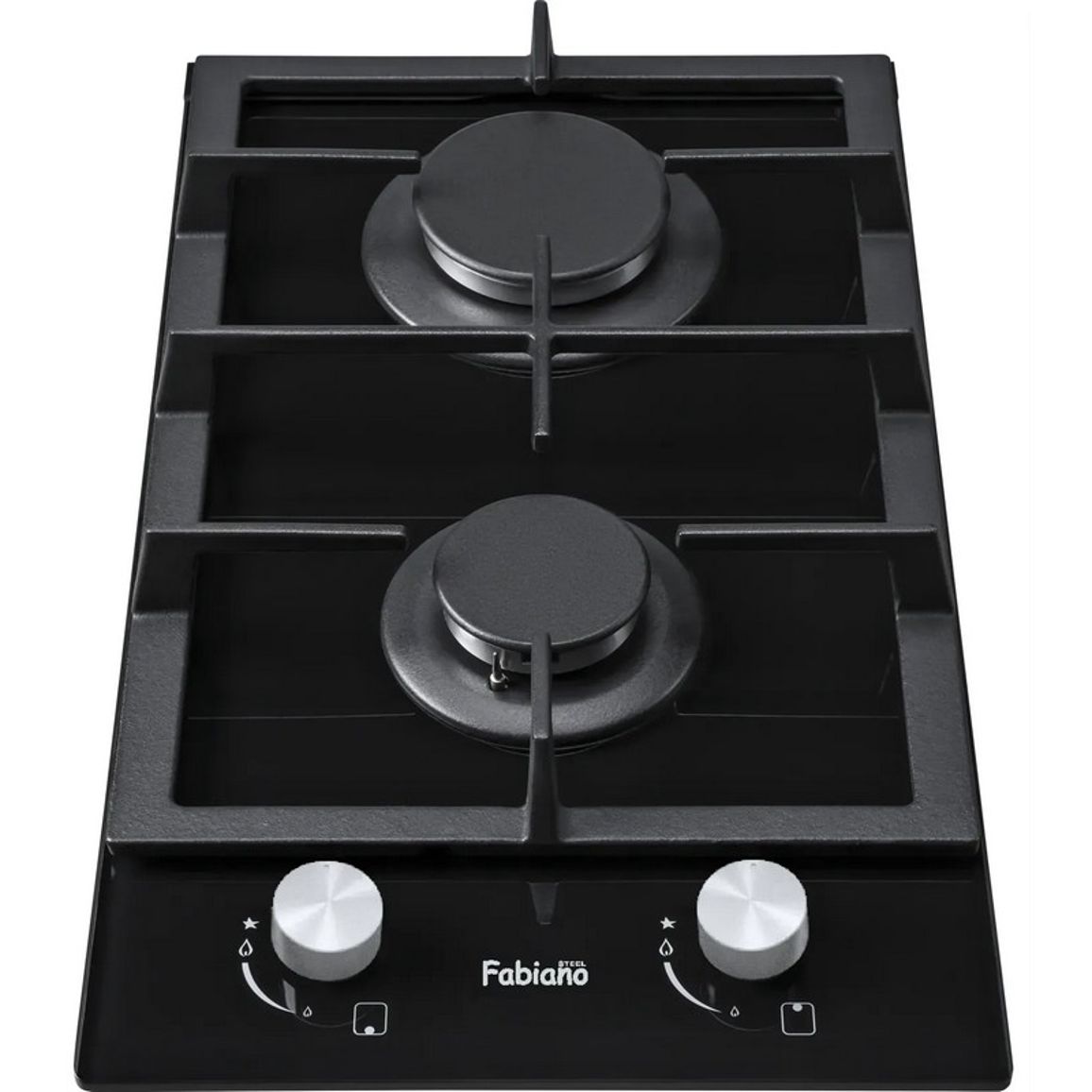Газова варильна FHG 162 VGH Black Glass Fabiano Газова варильна FHG 162 VGH Black Glass Fabiano