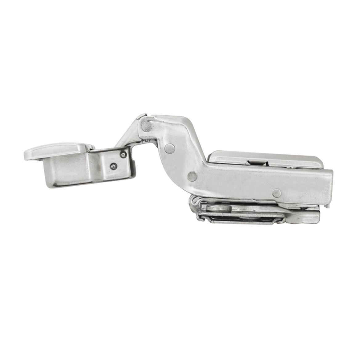 Завіса Clip-On, 105°, внутрішня, з дотягувачем, нікель, 3D Muller Profi Line Завіса Clip-On, 105°, внутрішня, з дотягувачем, нікель, 3D Muller Profi Line