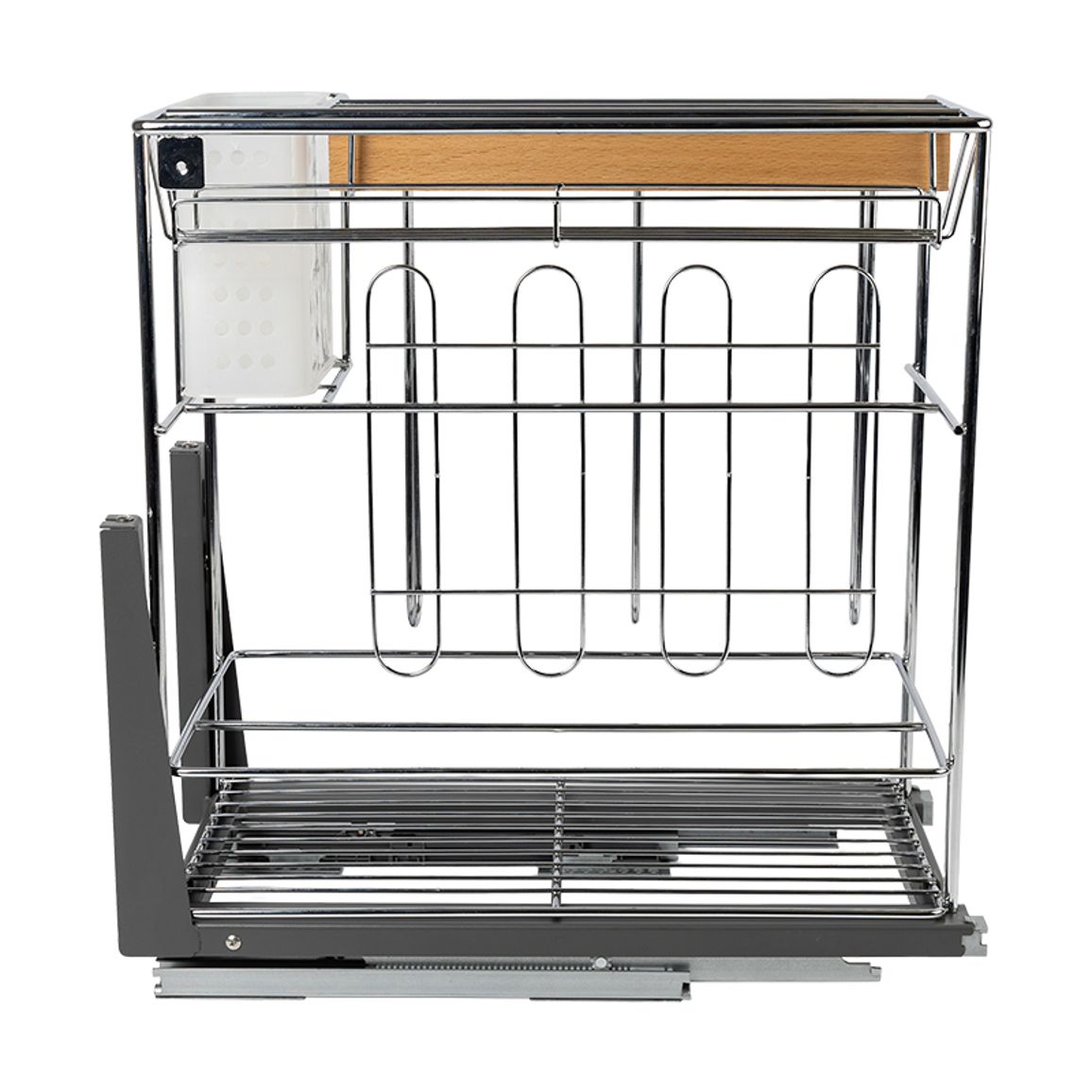 Карго TERRA NV 300 мм, хром, нижний, с доводчиком Muller Карго TERRA NV 300 мм, хром, нижний, с доводчиком Muller