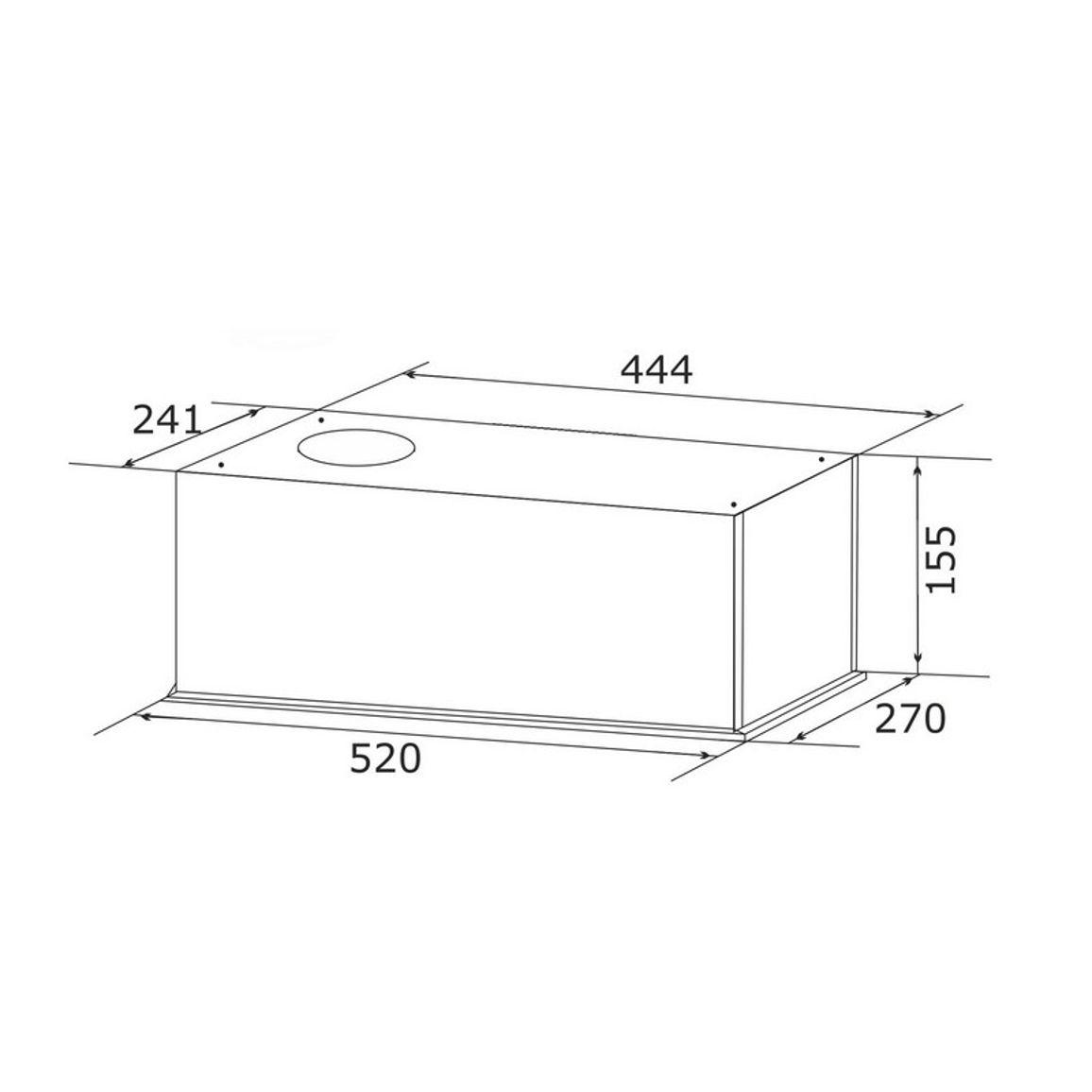 Витяжка Palamos 3603-450 Inox GRANADO Витяжка Palamos 3603-450 Inox GRANADO
