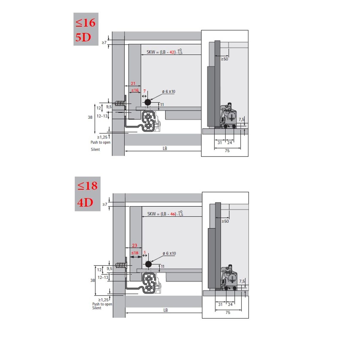Quadro V6 5D L=450 P2O полн.выдв., M (30кг), правая (9332684) Hettich Quadro V6 5D L=450 P2O полн.выдв., M (30кг), правая (9332684) Hettich