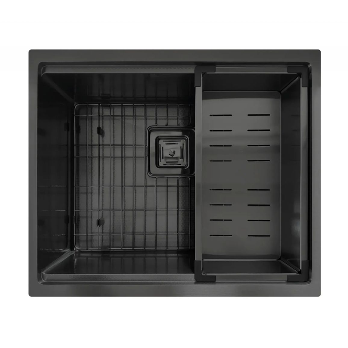 Мийка нерж. Quadro Center 54 Celldecor Nano Graphite (мпс) Fabiano Мийка нерж. Quadro Center 54 Celldecor Nano Graphite (мпс) Fabiano