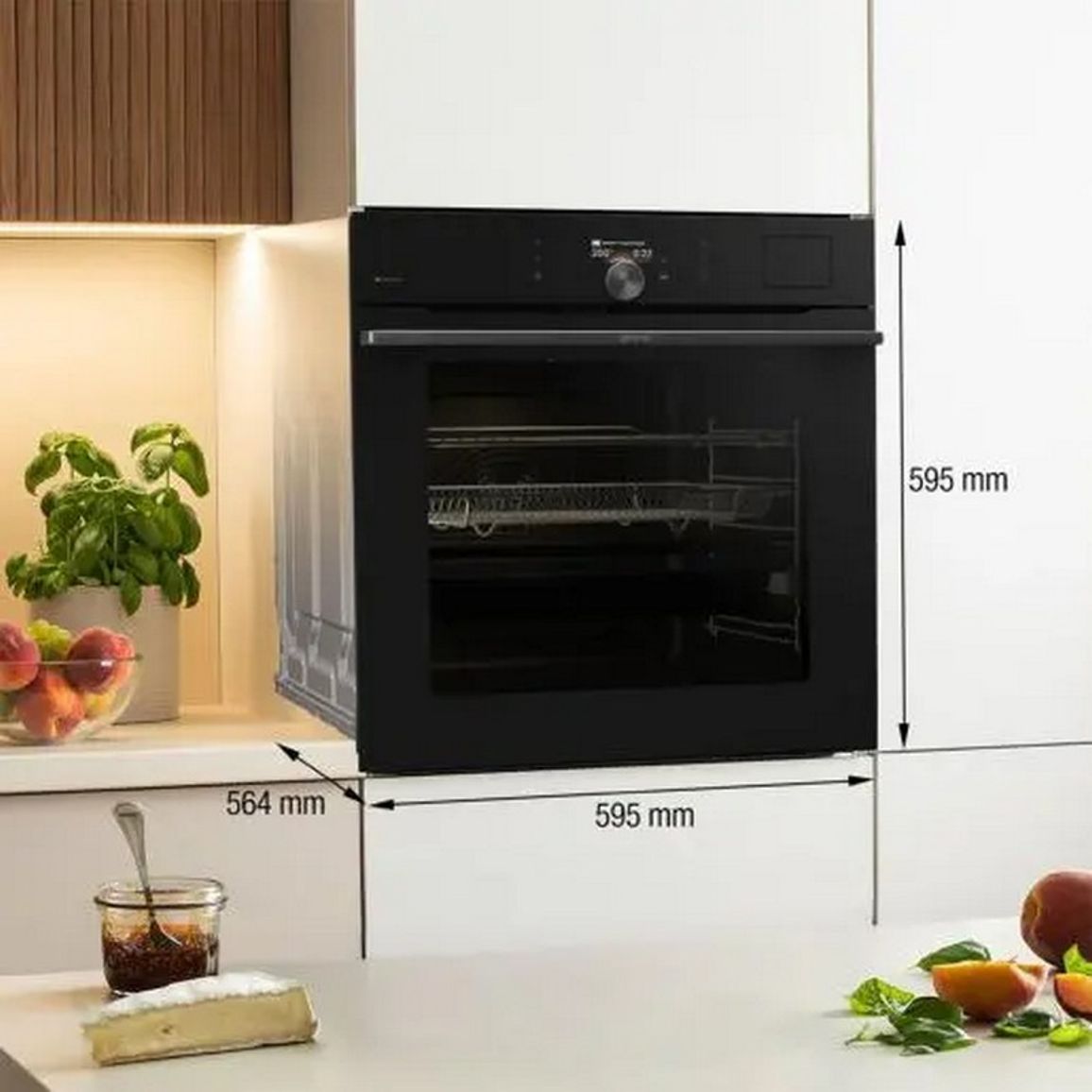 Духова шафа BPSA6138B чорний Gorenje Духова шафа BPSA6138B чорний Gorenje