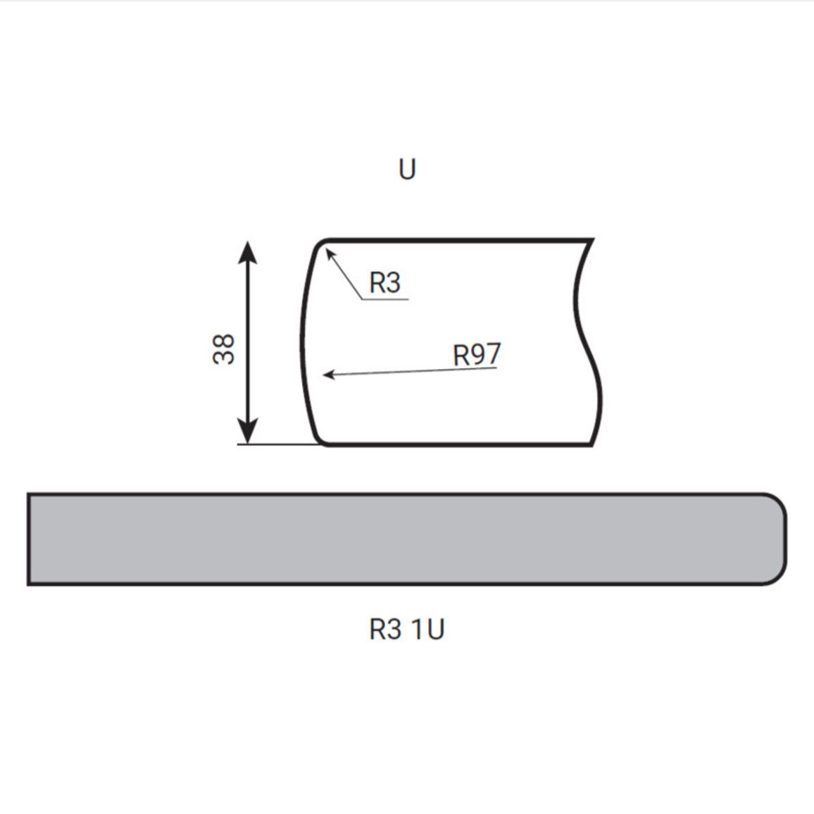 Столешница Luxeform L151/R3-1 Дуб Манчестер влагост. 3050х800х38мм Столешница Luxeform L151/R3-1 Дуб Манчестер влагост. 3050х800х38мм