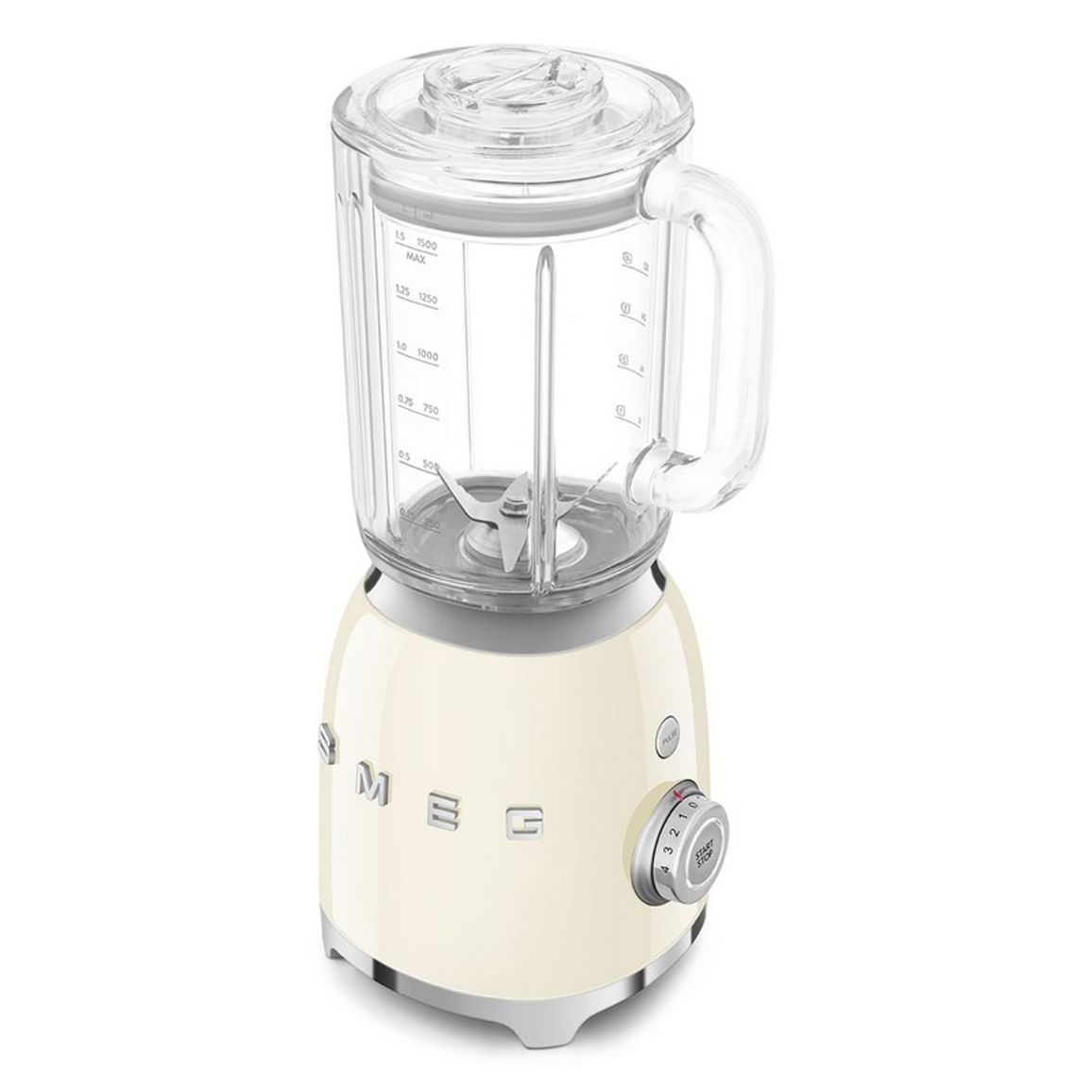 Блендер стаціонарний BLF03CREU кремовийSmeg (50'S RETRO STYLE) Блендер стаціонарний BLF03CREU кремовийSmeg (50'S RETRO STYLE)