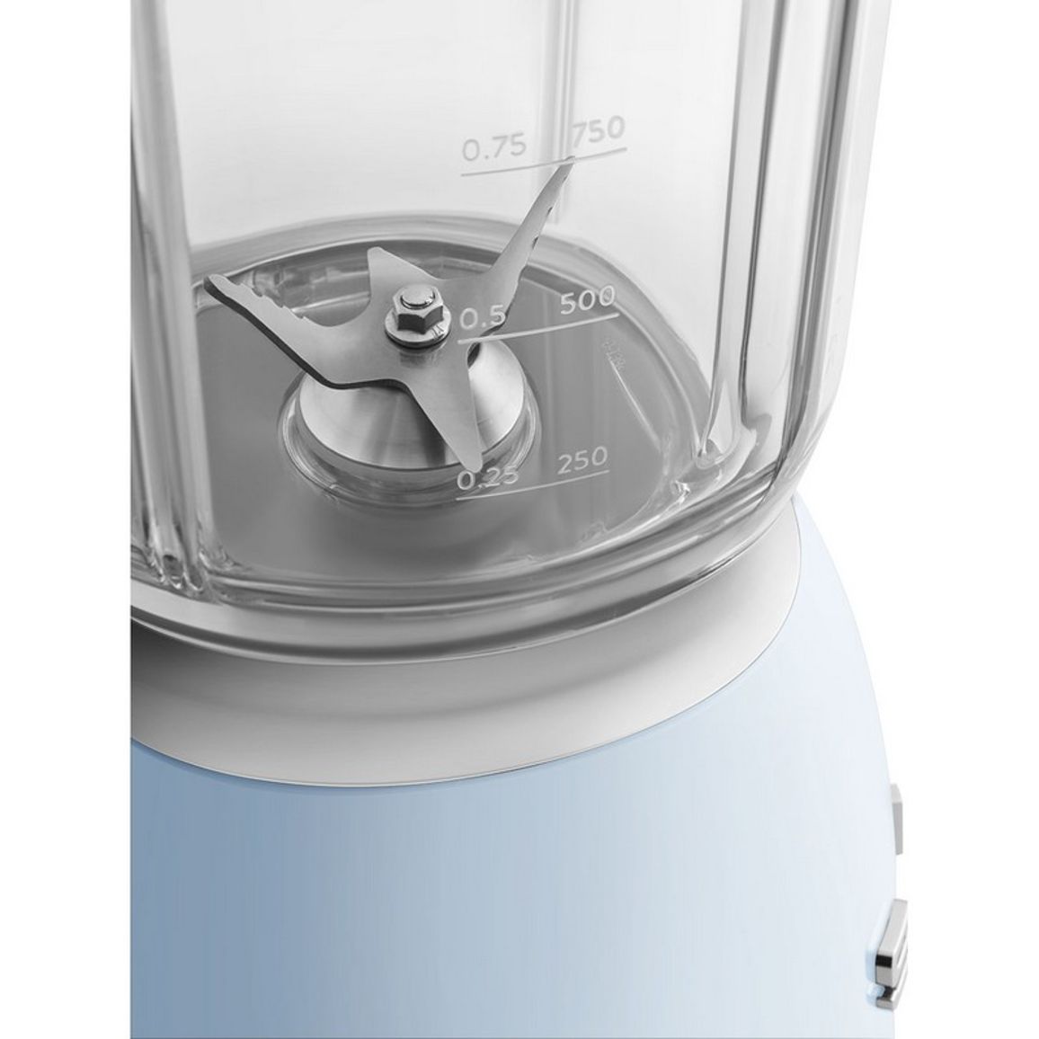 Блендер стаціонарний BLF03PBEU пастельно-блакитний Smeg (50'S RETRO STYLE) Блендер стаціонарний BLF03PBEU пастельно-блакитний Smeg (50'S RETRO STYLE)