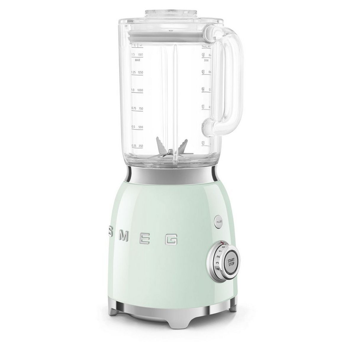 Блендер стаціонарний BLF03PGEU пастельно-зелений Smeg (50'S RETRO STYLE) Блендер стаціонарний BLF03PGEU пастельно-зелений Smeg (50'S RETRO STYLE)