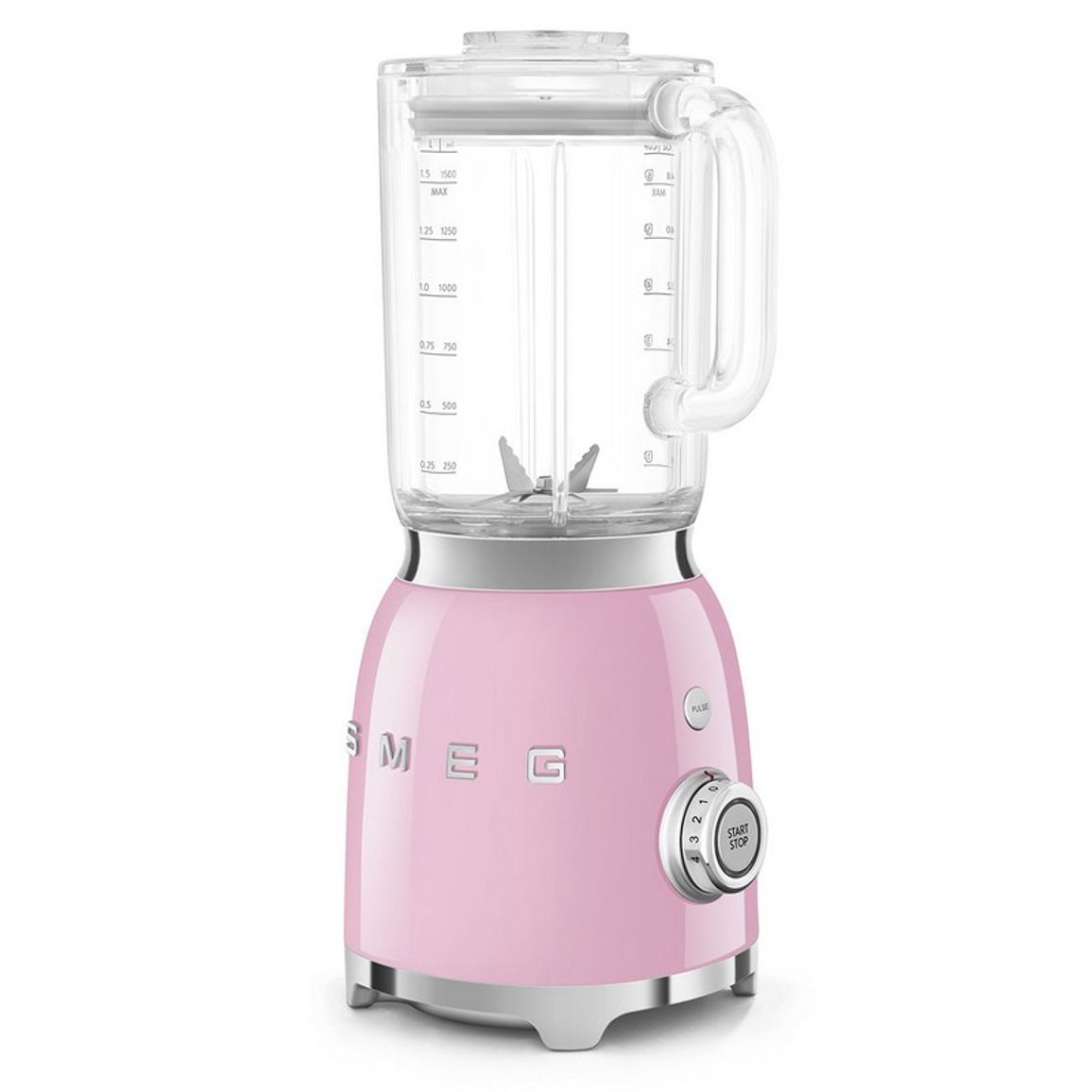 Блендер стаціонарний BLF03PKEU рожевий Smeg (50'S RETRO STYLE) Блендер стаціонарний BLF03PKEU рожевий Smeg (50'S RETRO STYLE)