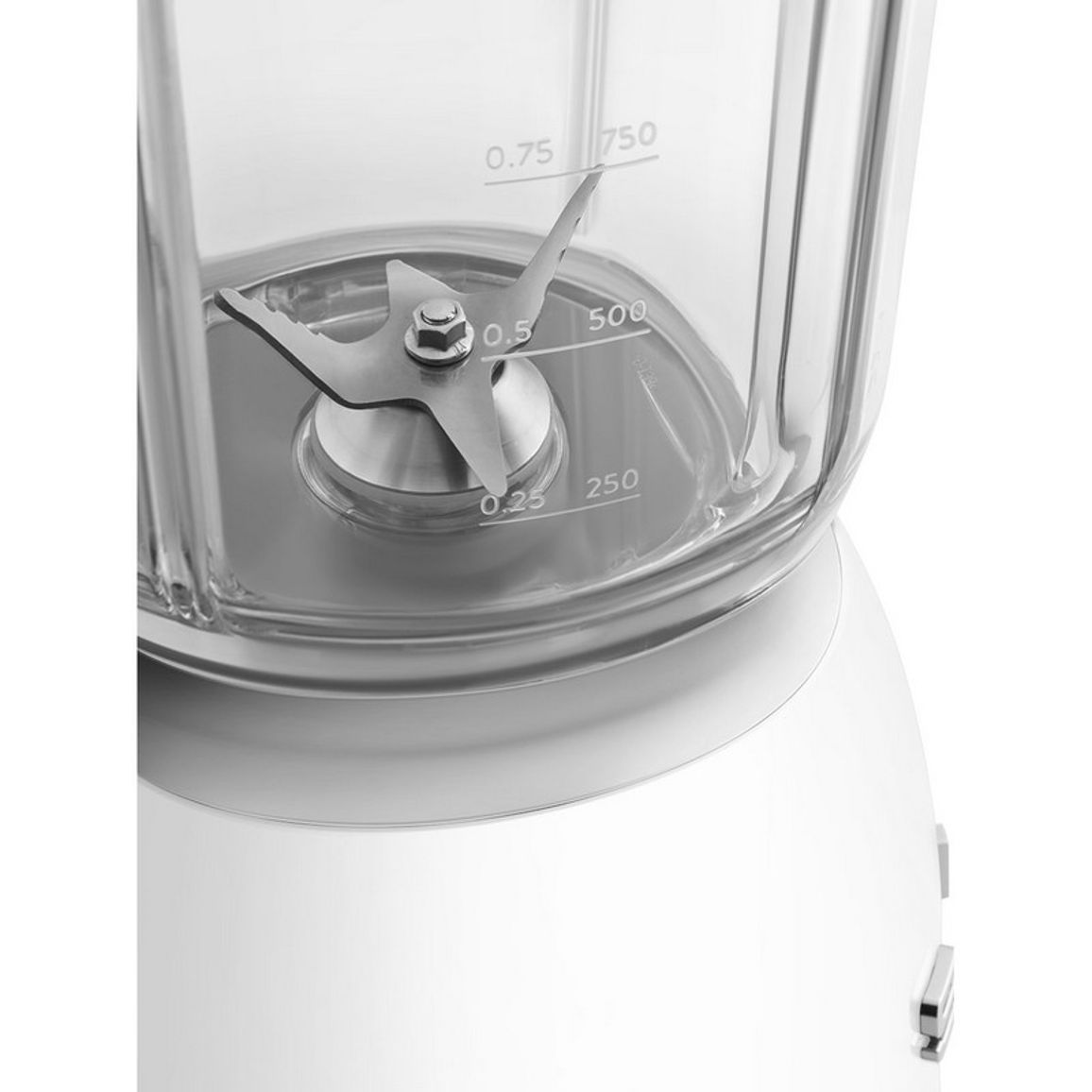 Блендер стаціонарний BLF03WHEU білий Smeg (50'S RETRO STYLE) Блендер стаціонарний BLF03WHEU білий Smeg (50'S RETRO STYLE)