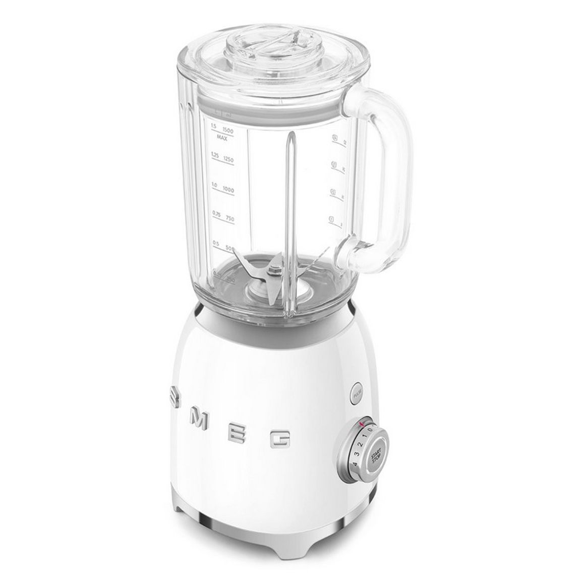 Блендер стаціонарний BLF03WHEU білий Smeg (50'S RETRO STYLE) Блендер стаціонарний BLF03WHEU білий Smeg (50'S RETRO STYLE)