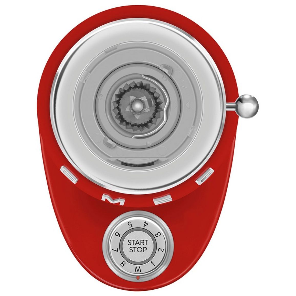 Кавомолка CGF03RDEU червоний Smeg (50'S RETRO STYLE) Кавомолка CGF03RDEU червоний Smeg (50'S RETRO STYLE)