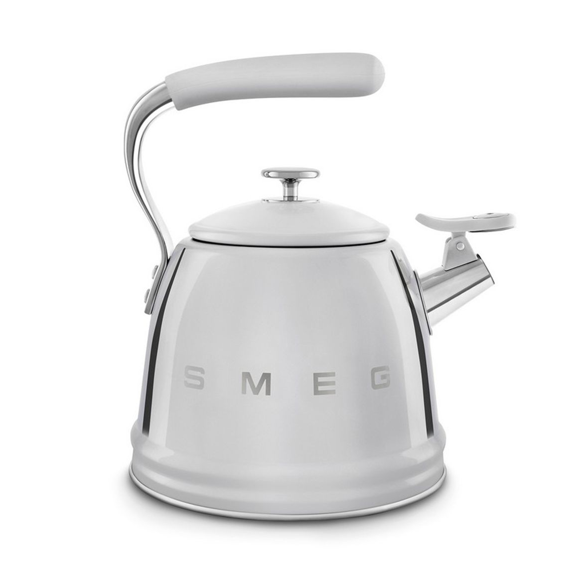 Чайник зі свистком WKF01SS нержавіюча сталь Smeg (50'S RETRO STYLE)
