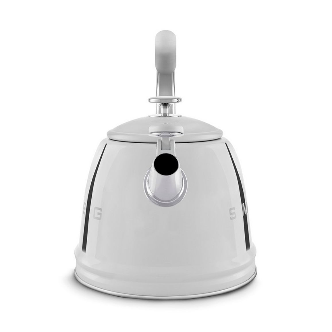 Чайник зі свистком WKF01SS нержавіюча сталь Smeg (50'S RETRO STYLE)