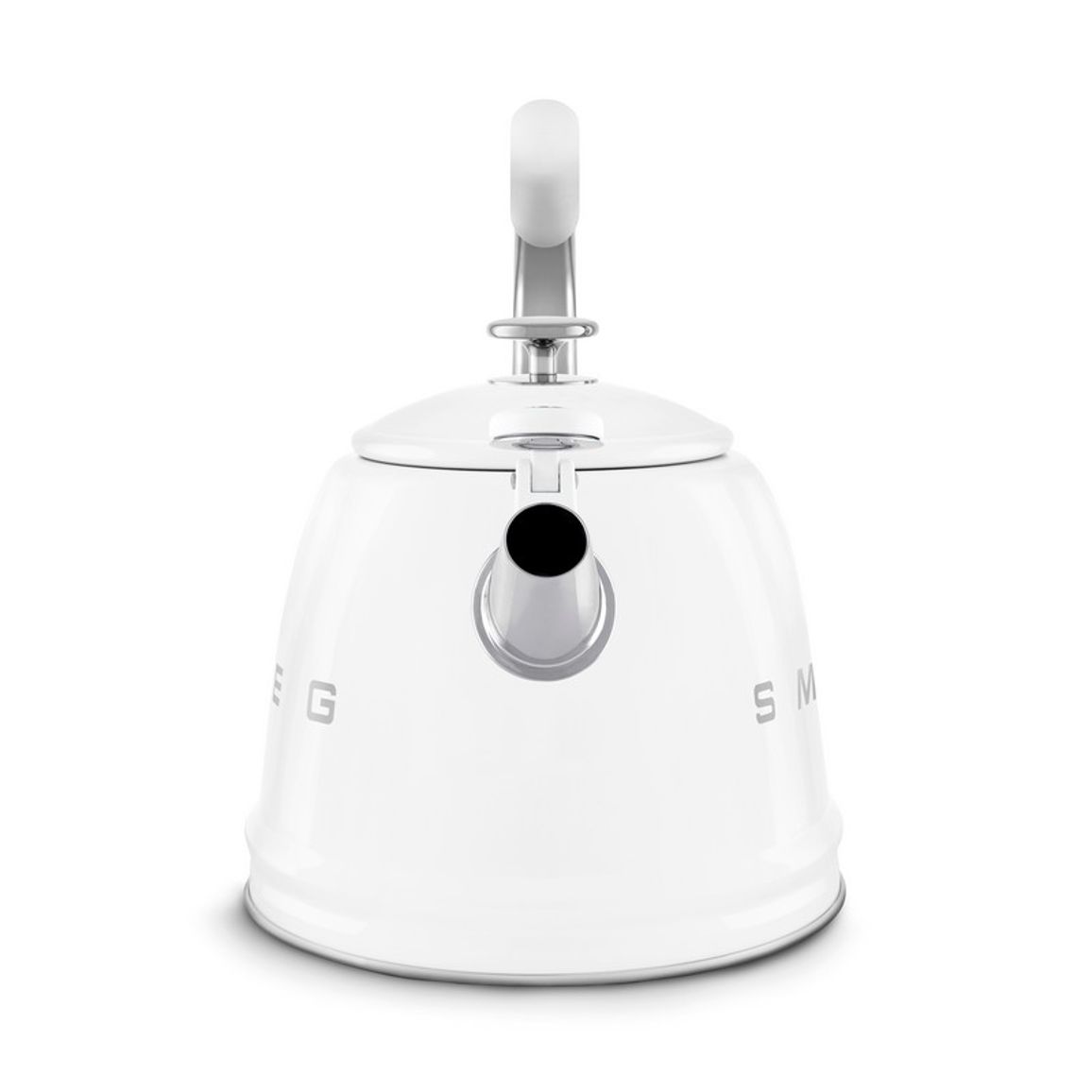 Чайник зі свистком WKF01WH білий Smeg (50'S RETRO STYLE) Чайник зі свистком WKF01WH білий Smeg (50'S RETRO STYLE)