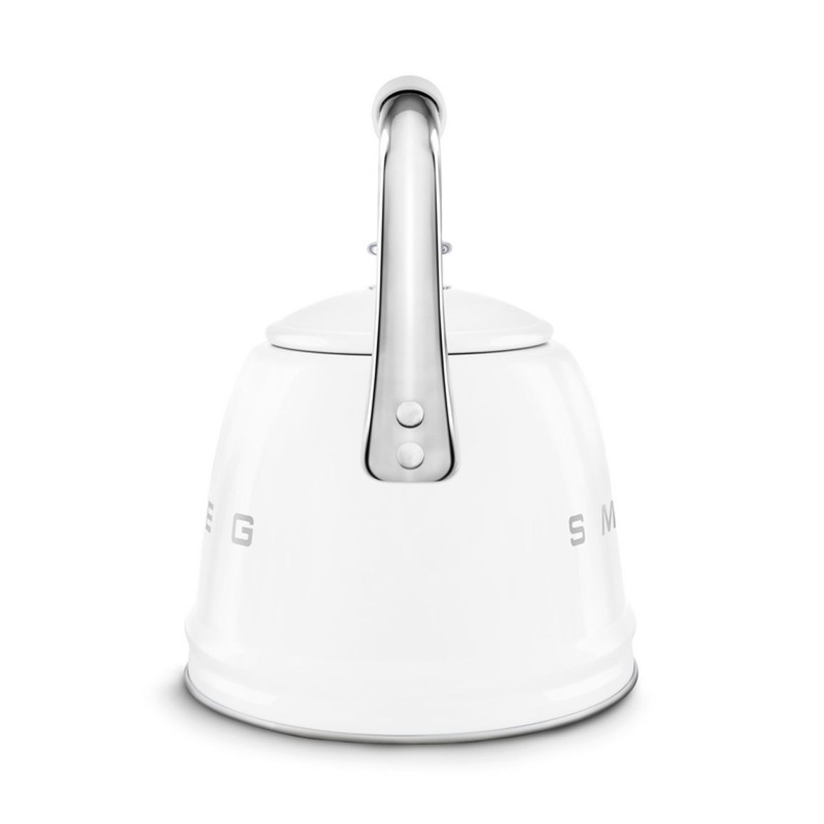 Чайник зі свистком WKF01WH білий Smeg (50'S RETRO STYLE) Чайник зі свистком WKF01WH білий Smeg (50'S RETRO STYLE)