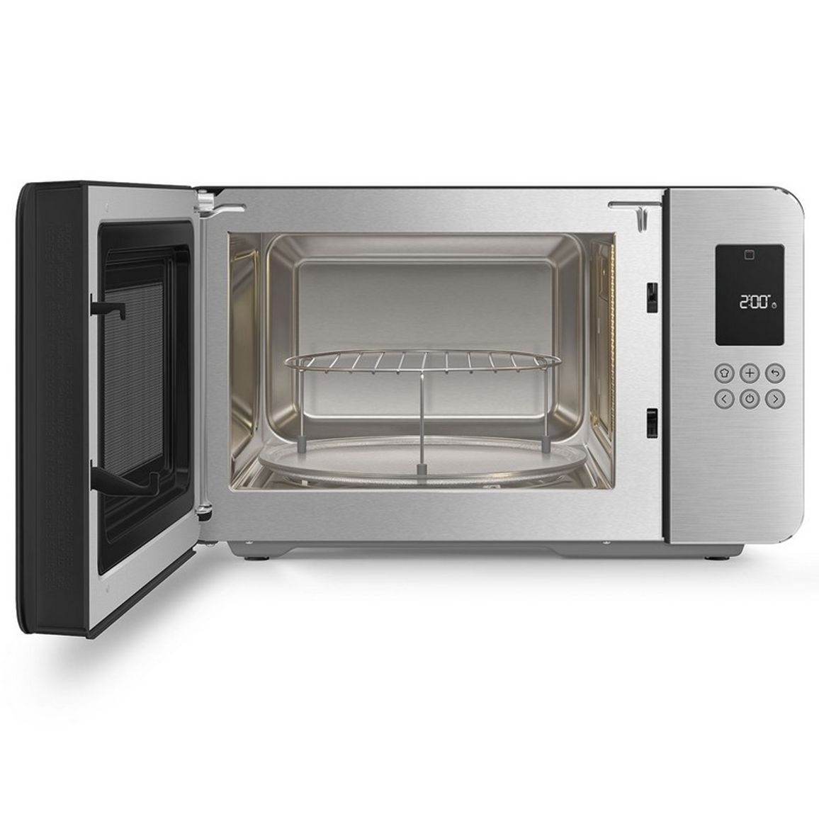 Мікрохвильова піч MOC01BLMEU чорний матовий Smeg (COLLEZIONE)