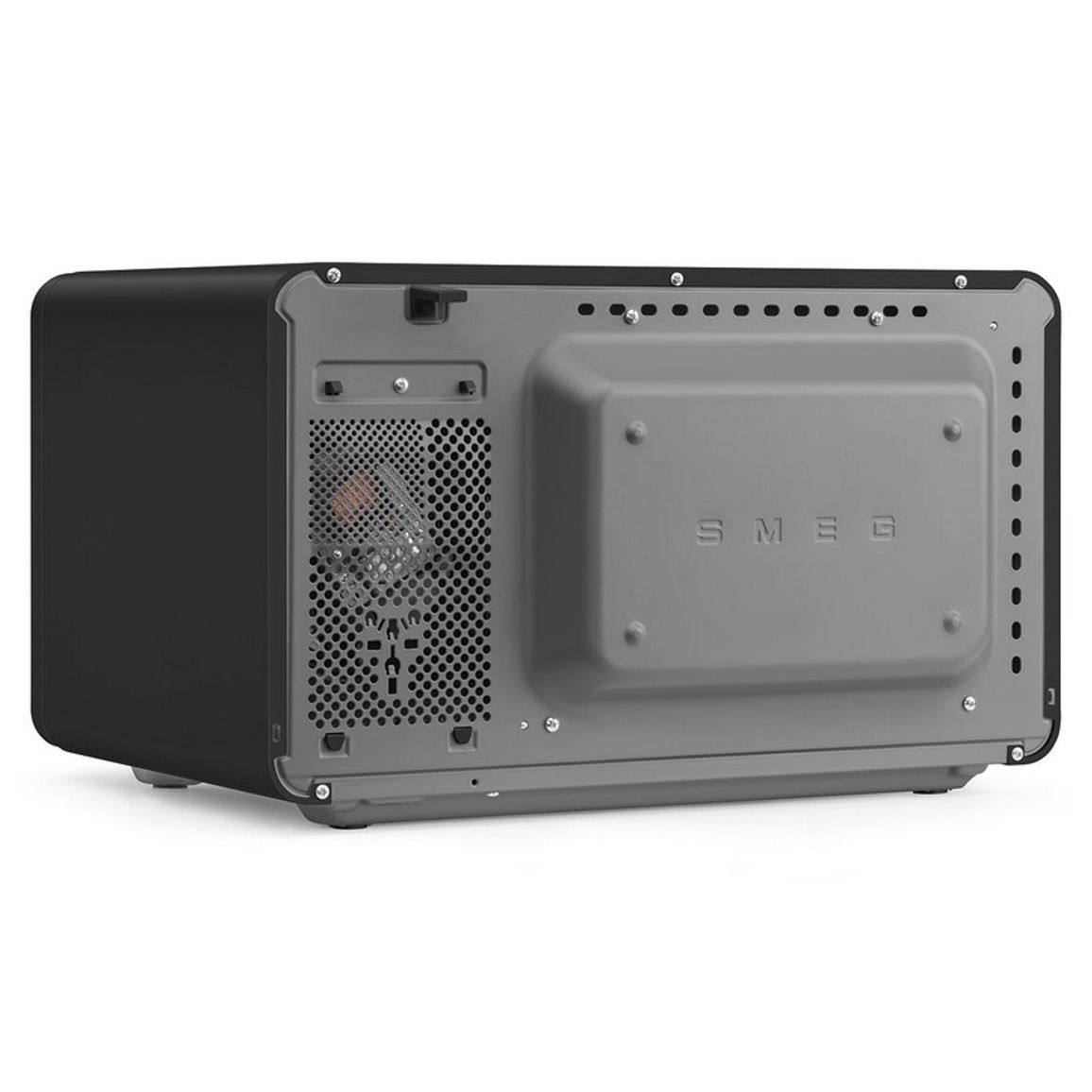 Мікрохвильова піч MOC01BLMEU чорний матовий Smeg (COLLEZIONE)