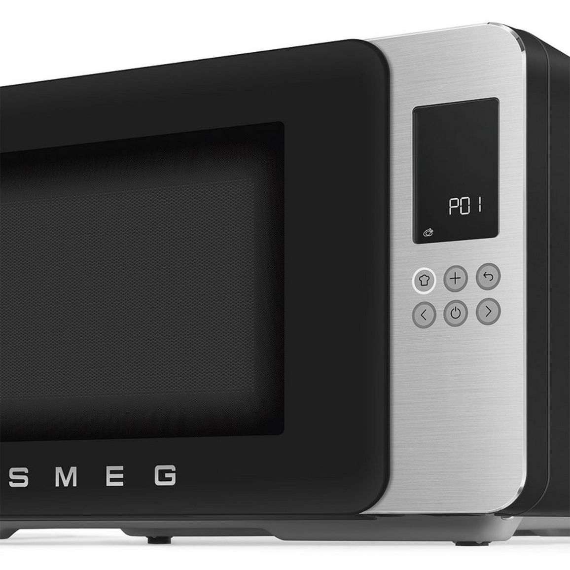 Мікрохвильова піч MOC01BLMEU чорний матовий Smeg (COLLEZIONE)