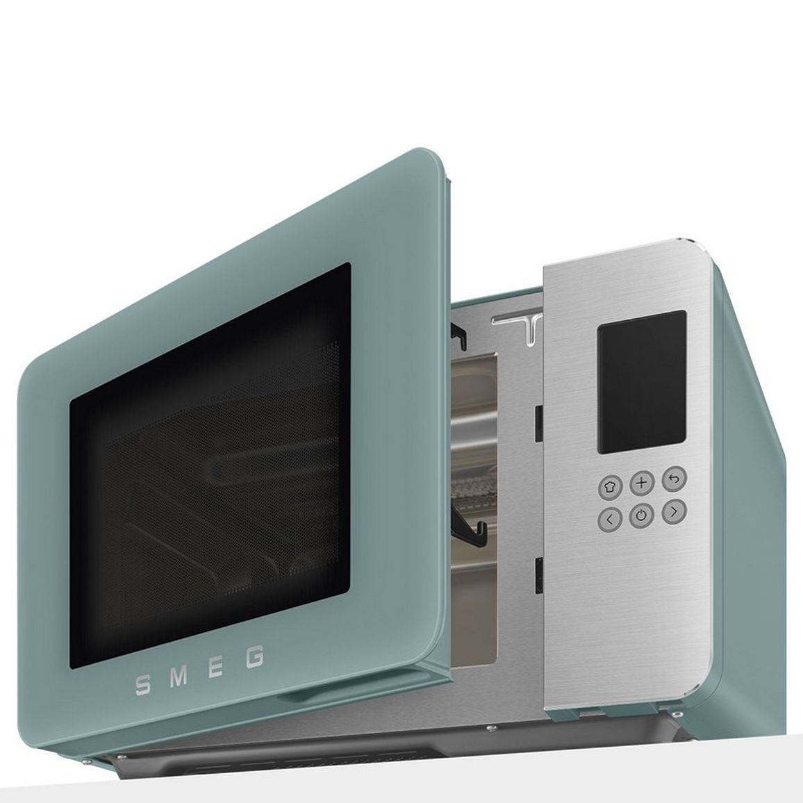 Мікрохвильова піч MOC01EGMEU смарагдово-зелений матовий Smeg (COLLEZIONE) Мікрохвильова піч MOC01EGMEU смарагдово-зелений матовий Smeg (COLLEZIONE)