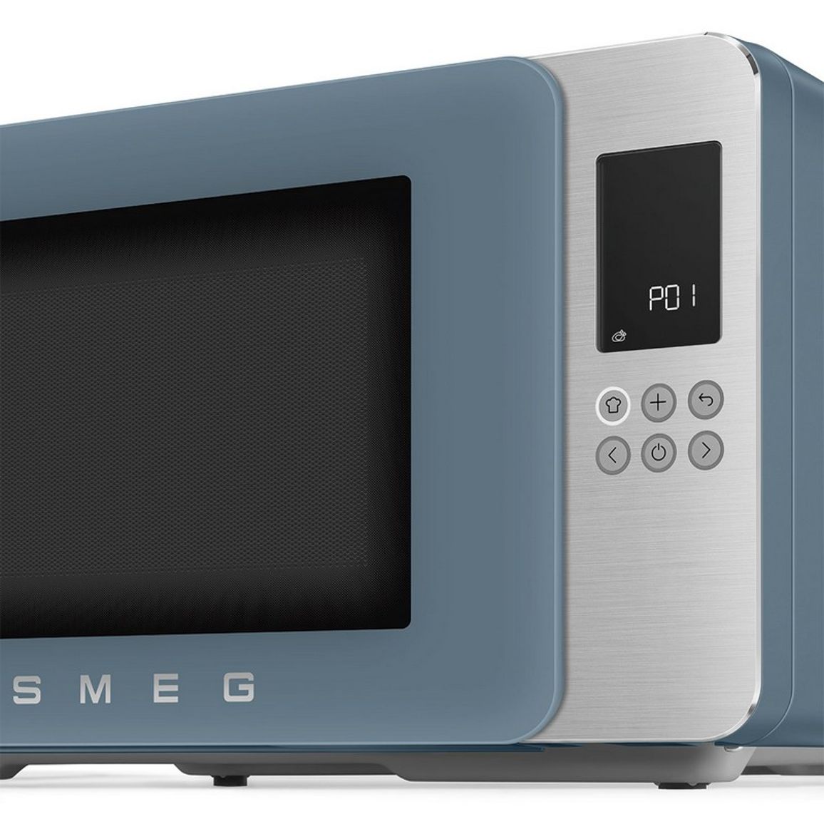 Мікрохвильова піч MOC01SBMEU блакитний шторм матовий Smeg (COLLEZIONE)