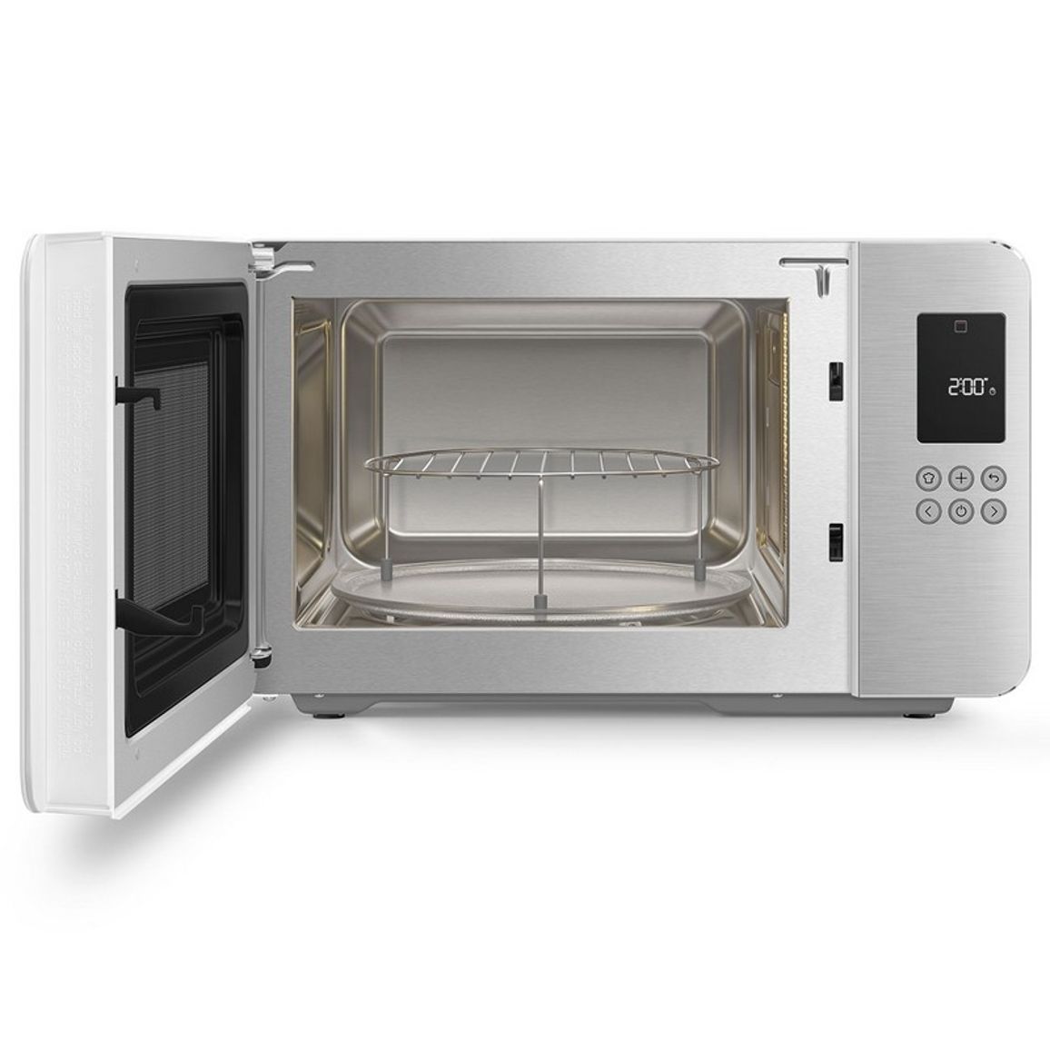 Мікрохвильова піч MOC01WHMEU білий матовий Smeg (COLLEZIONE)