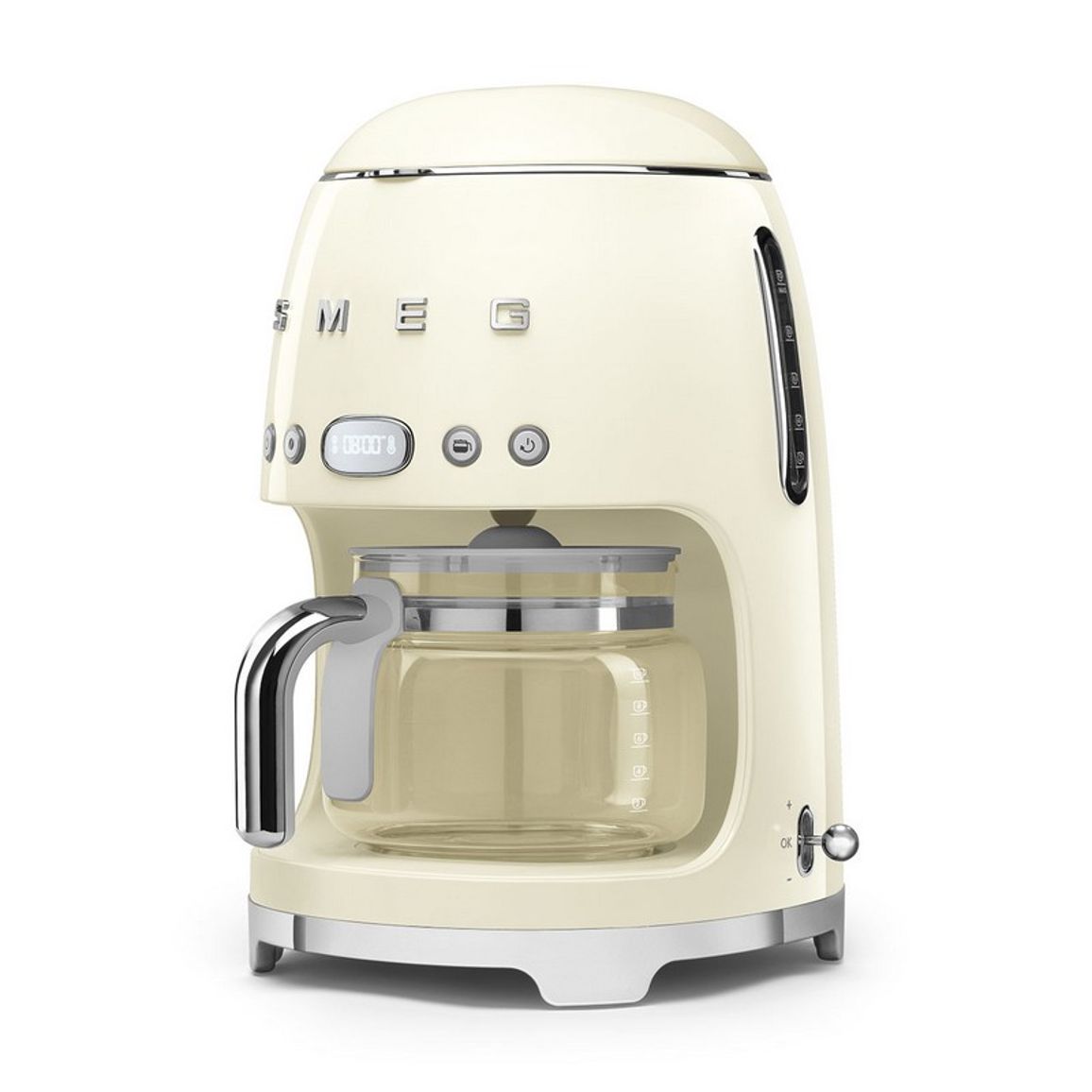 Кавоварка крапельна DCF02CREU кремовий Smeg (50'S RETRO STYLE) Кавоварка крапельна DCF02CREU кремовий Smeg (50'S RETRO STYLE)