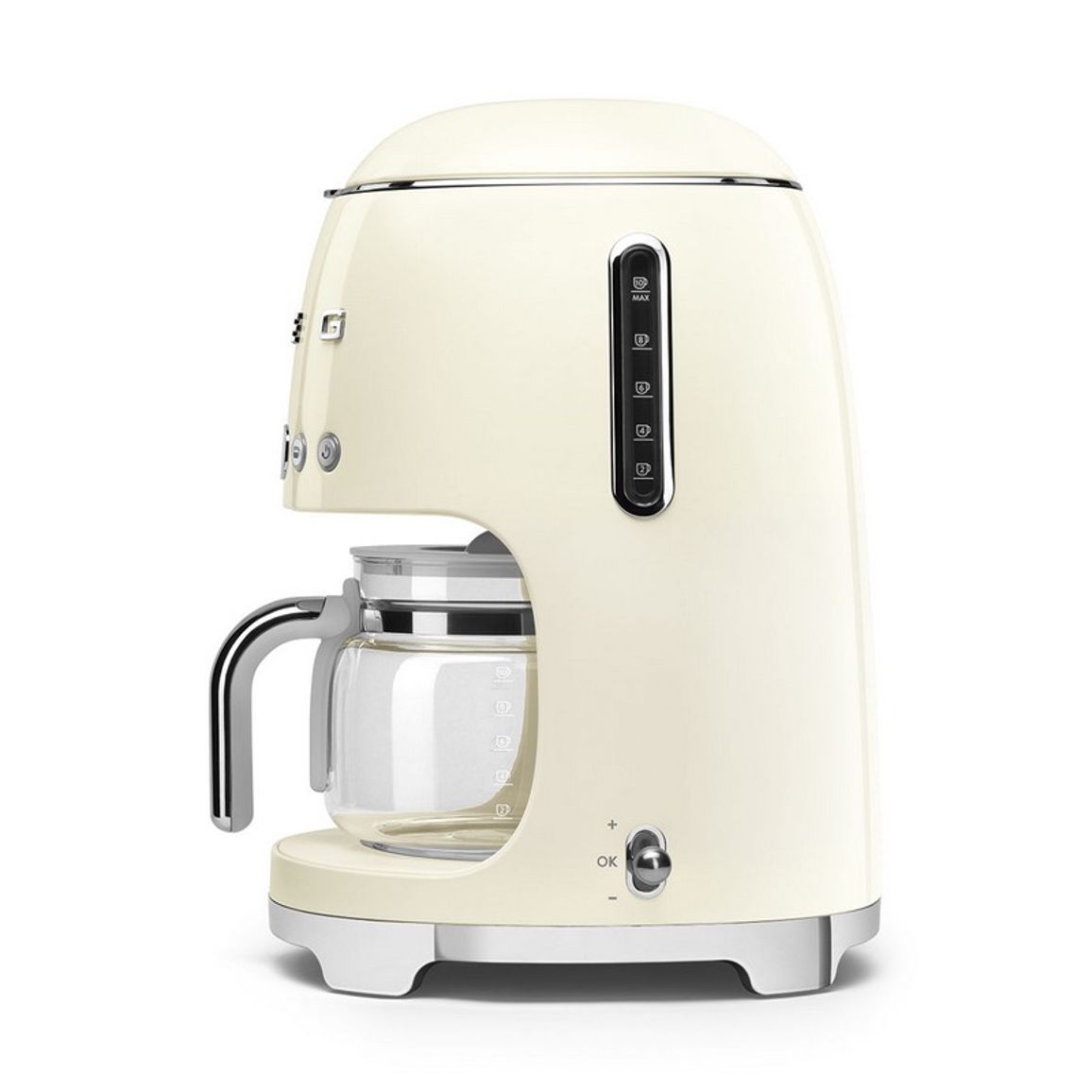 Кавоварка крапельна DCF02CREU кремовий Smeg (50'S RETRO STYLE) Кавоварка крапельна DCF02CREU кремовий Smeg (50'S RETRO STYLE)