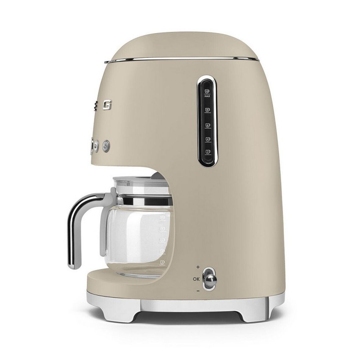 Кавоварка крапельна DCF02MLMEU місячне сяйво Smeg (50'S RETRO STYLE) Кавоварка крапельна DCF02MLMEU місячне сяйво Smeg (50'S RETRO STYLE)