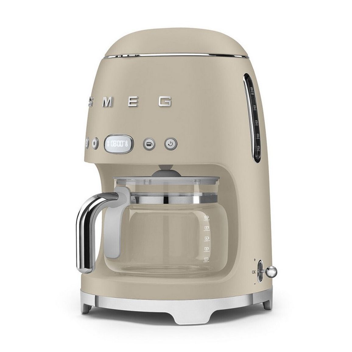 Кавоварка крапельна DCF02MLMEU місячне сяйво Smeg (50'S RETRO STYLE) Кавоварка крапельна DCF02MLMEU місячне сяйво Smeg (50'S RETRO STYLE)
