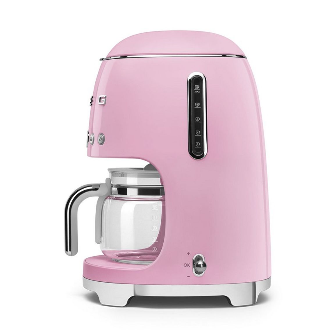 Кавоварка крапельна DCF02PKEU рожевий Smeg (50'S RETRO STYLE) Кавоварка крапельна DCF02PKEU рожевий Smeg (50'S RETRO STYLE)