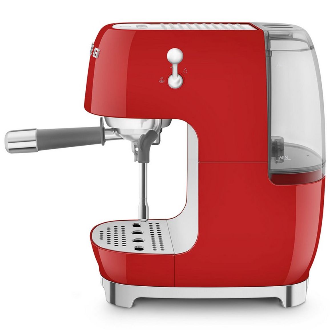 Кавоварка еспресо ECF03RDEU червоний Smeg (50'S RETRO STYLE) Кавоварка еспресо ECF03RDEU червоний Smeg (50'S RETRO STYLE)