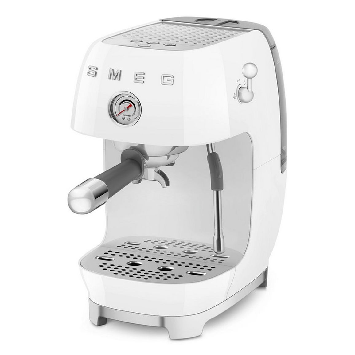 Кавоварка еспресо ECF03WHEU білий Smeg (50'S RETRO STYLE)