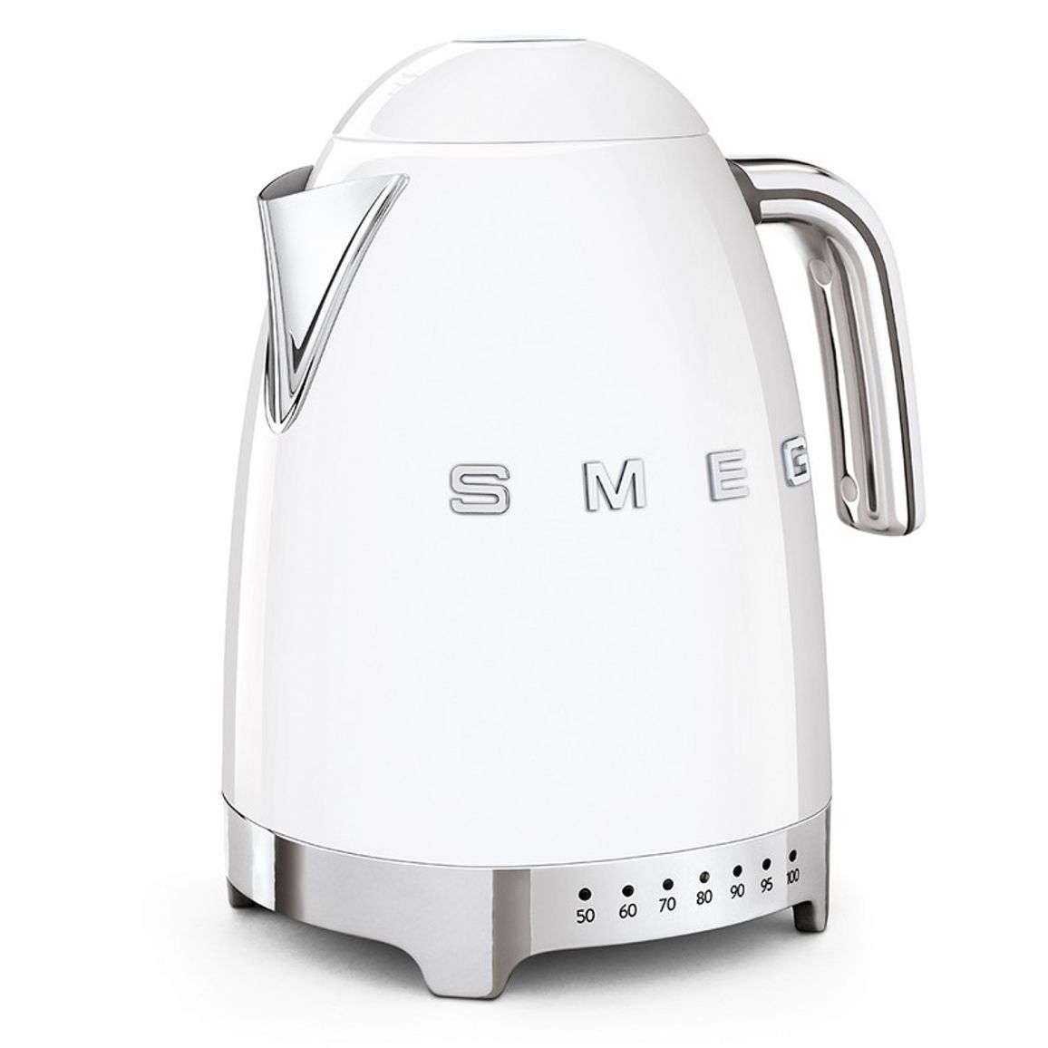 Чайник електричний KLF04WHEU 1,7л білий Smeg (50'S RETRO STYLE) Чайник електричний KLF04WHEU 1,7л білий Smeg (50'S RETRO STYLE)