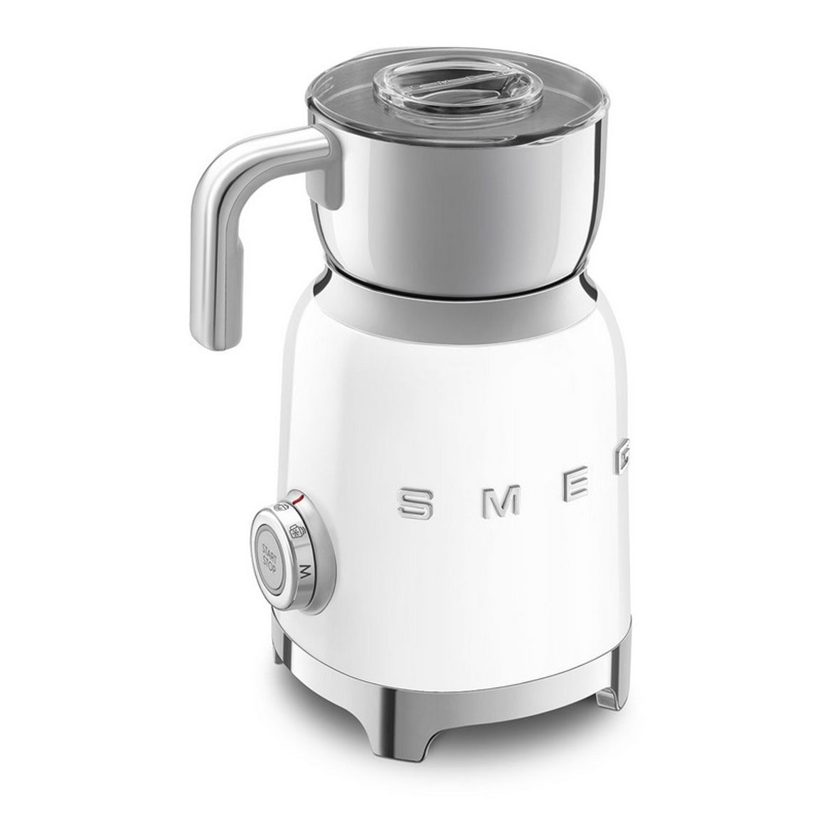 Спінювач молока MFF11WHEU білий Smeg (50'S RETRO STYLE) Спінювач молока MFF11WHEU білий Smeg (50'S RETRO STYLE)