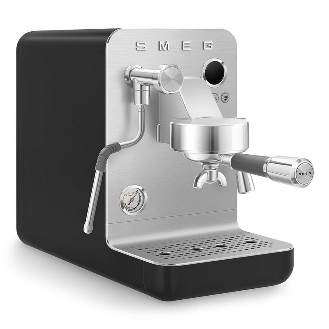 Кавоварка еспресо Міні Про EMC02BLMEU чорний матовий Smeg (COLLEZIONE)