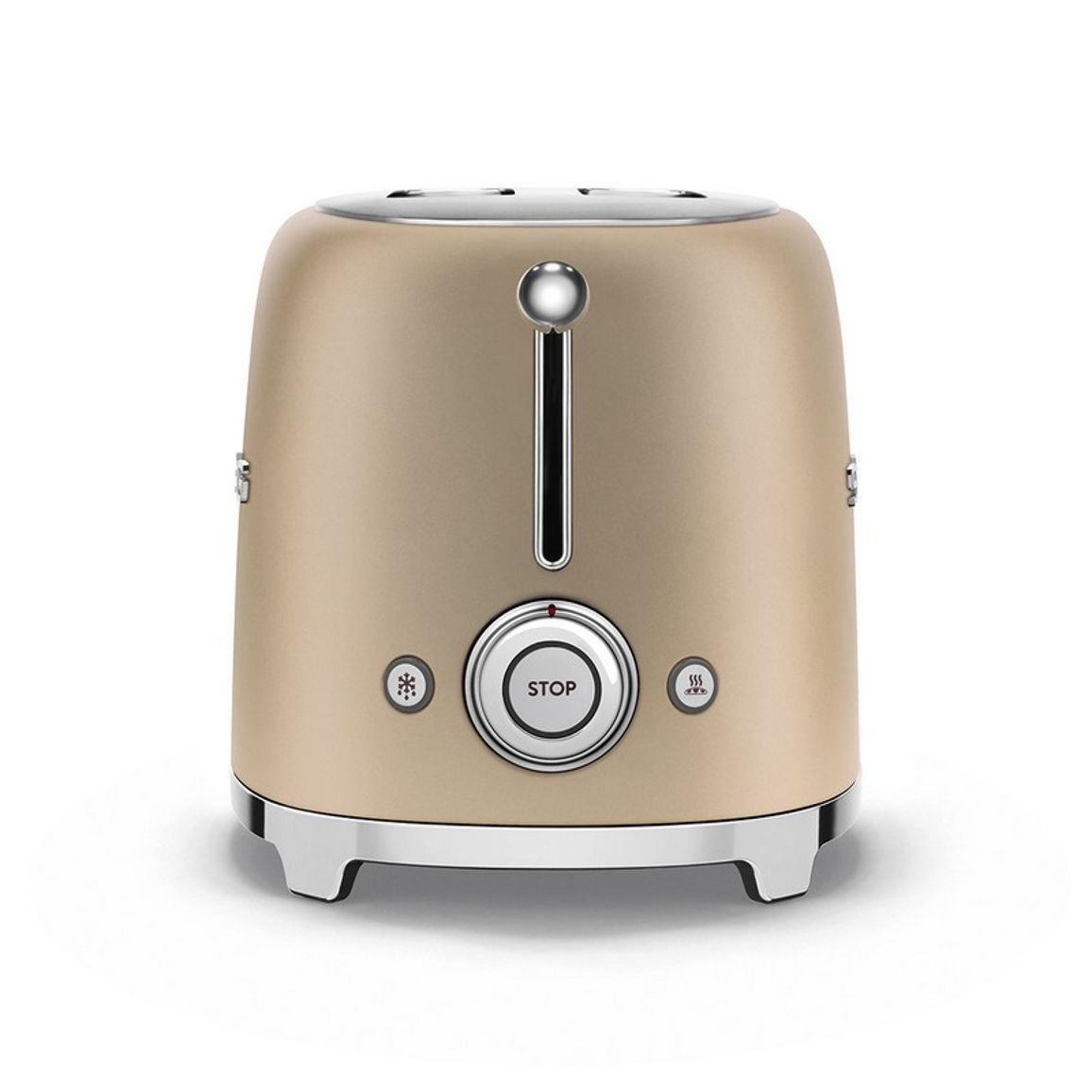 Тостер електричний TSF01CHMEU шампань матовий Smeg (50'S RETRO STYLE) Тостер електричний TSF01CHMEU шампань матовий Smeg (50'S RETRO STYLE)