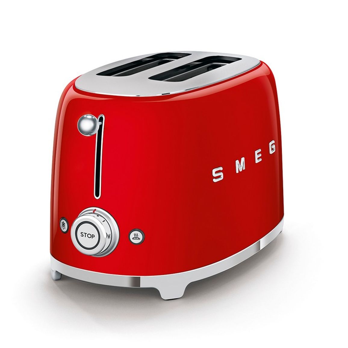 Тостер електричний TSF01RDEU червоний Smeg (50'S RETRO STYLE) Тостер електричний TSF01RDEU червоний Smeg (50'S RETRO STYLE)