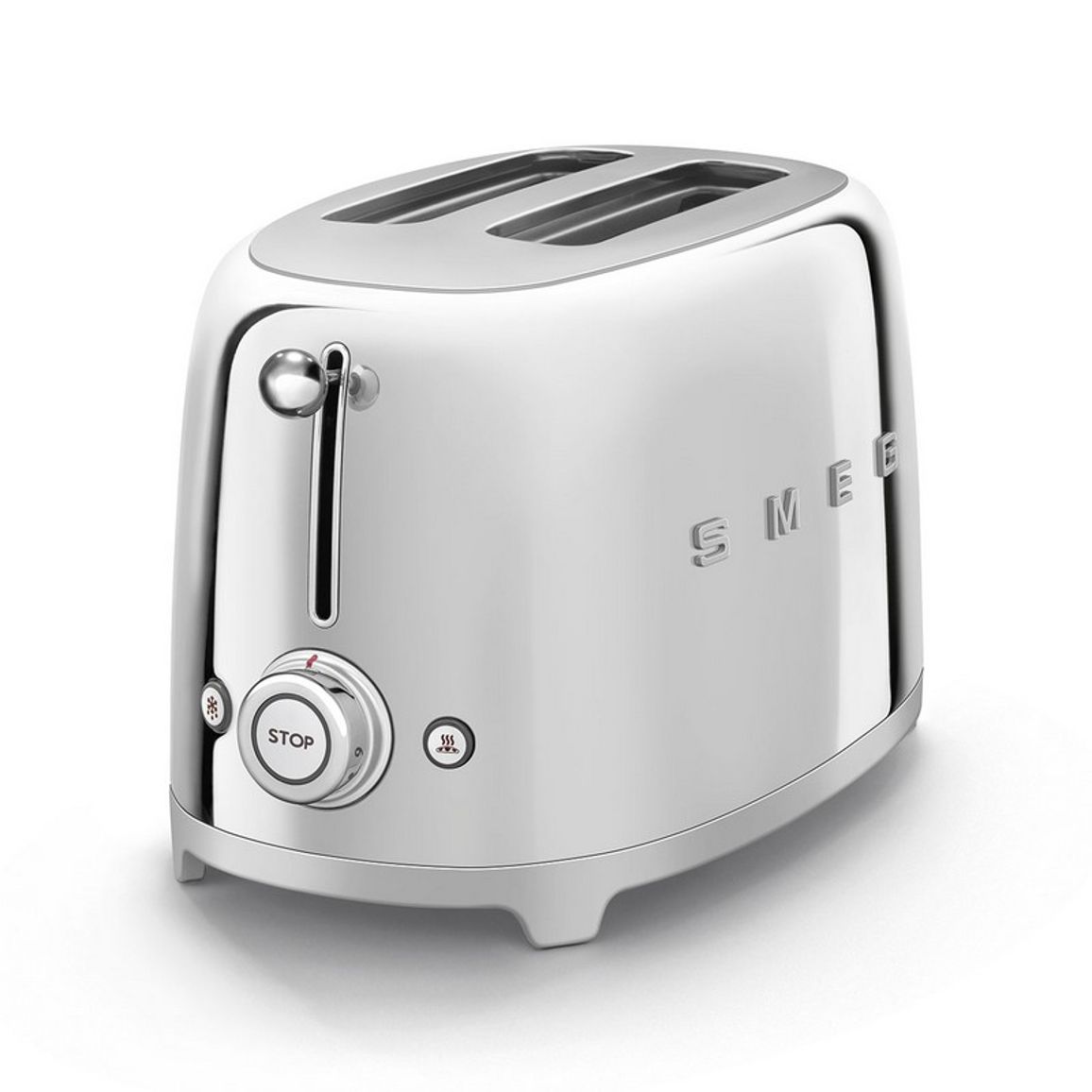 Тостер електричний TSF01SSEU нержавіюча сталь Smeg (50'S RETRO STYLE) Тостер електричний TSF01SSEU нержавіюча сталь Smeg (50'S RETRO STYLE)