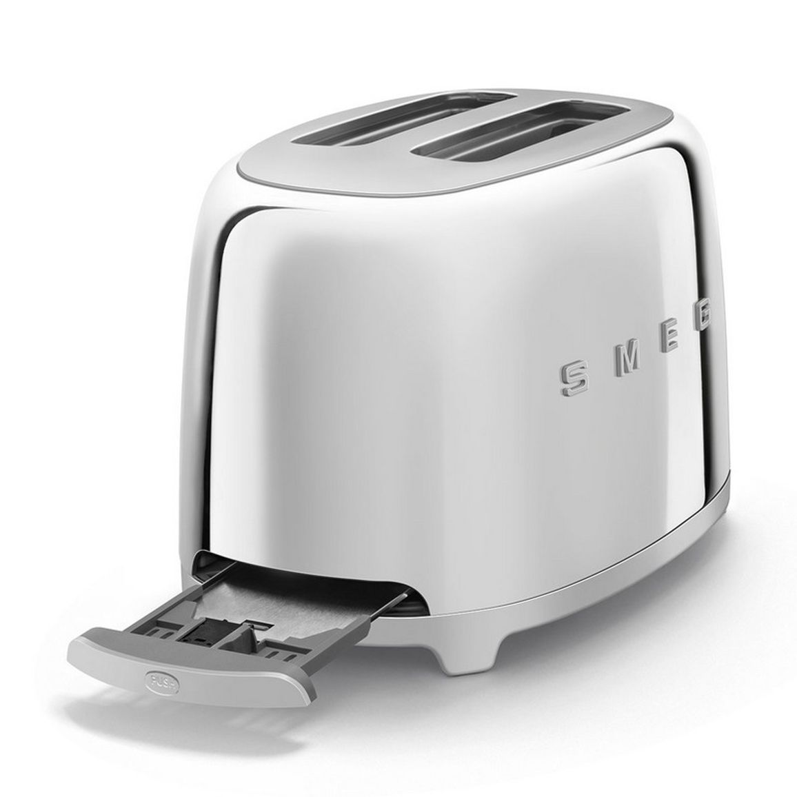 Тостер електричний TSF01SSEU нержавіюча сталь Smeg (50'S RETRO STYLE) Тостер електричний TSF01SSEU нержавіюча сталь Smeg (50'S RETRO STYLE)