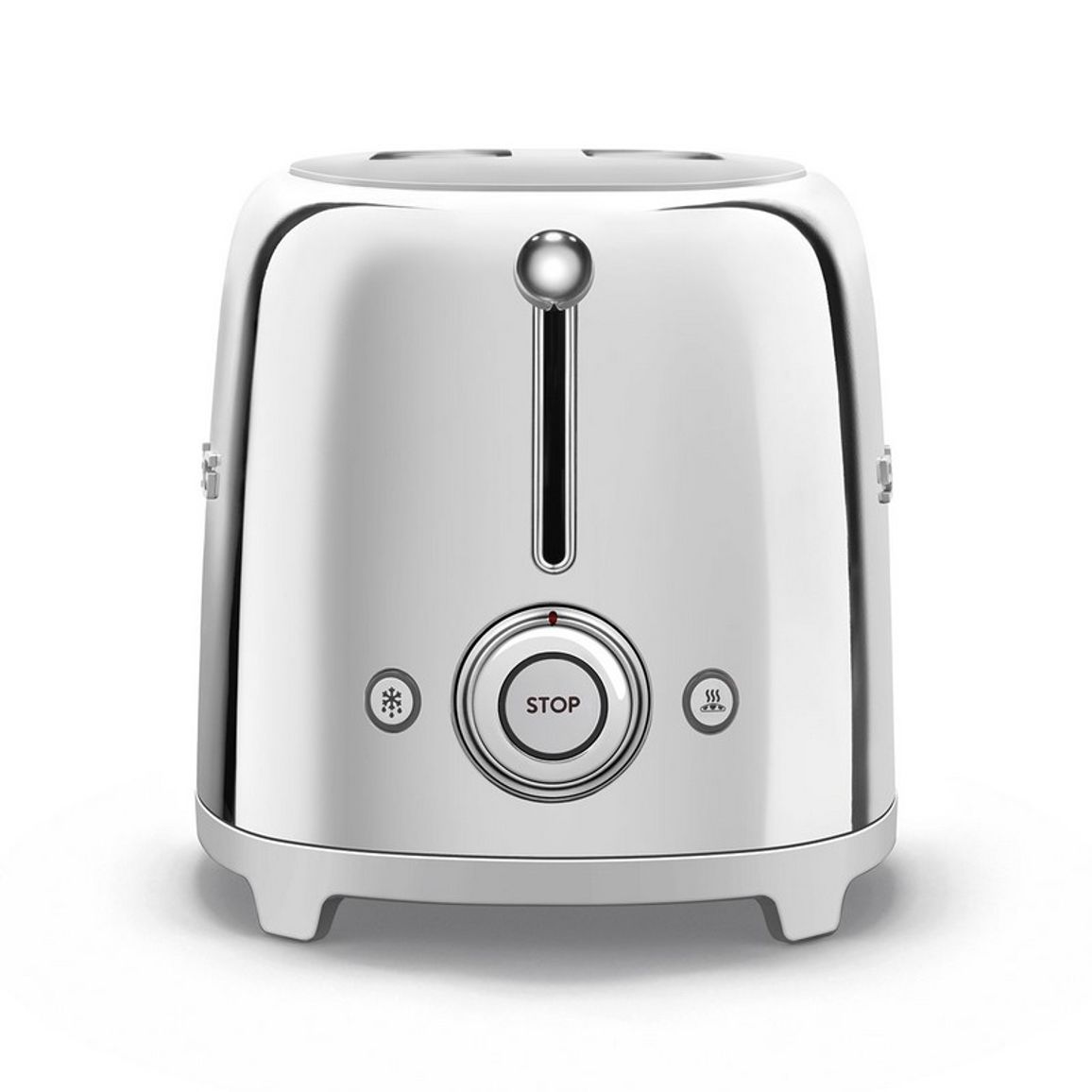 Тостер електричний TSF01SSEU нержавіюча сталь Smeg (50'S RETRO STYLE) Тостер електричний TSF01SSEU нержавіюча сталь Smeg (50'S RETRO STYLE)