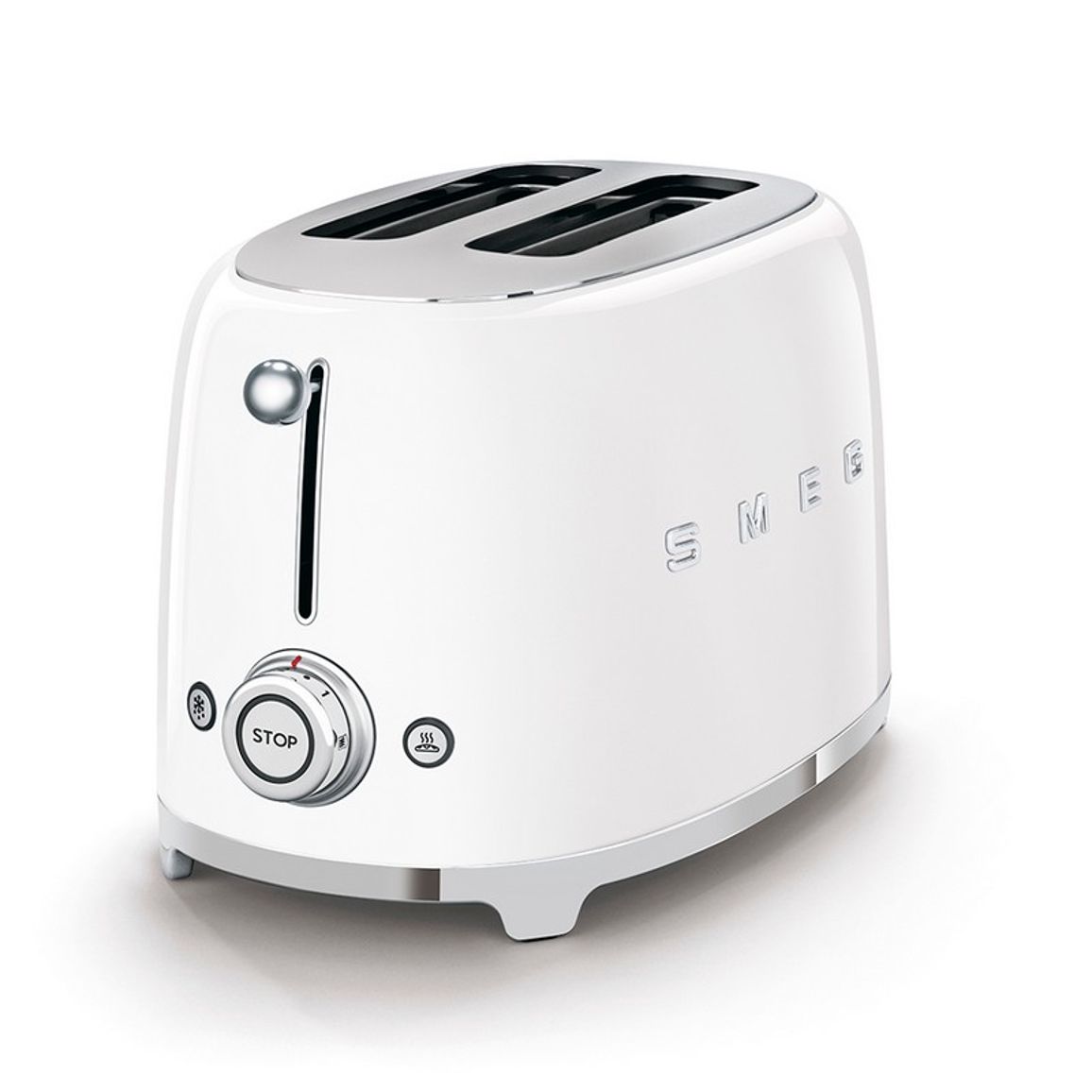 Тостер електричний TSF01WHEU білий Smeg (50'S RETRO STYLE) Тостер електричний TSF01WHEU білий Smeg (50'S RETRO STYLE)