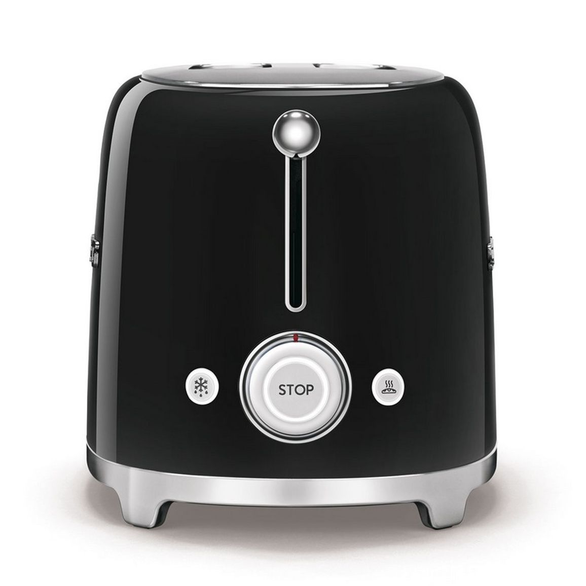 Тостер електричний TSF02BLEU чорний Smeg (50'S RETRO STYLE) Тостер електричний TSF02BLEU чорний Smeg (50'S RETRO STYLE)