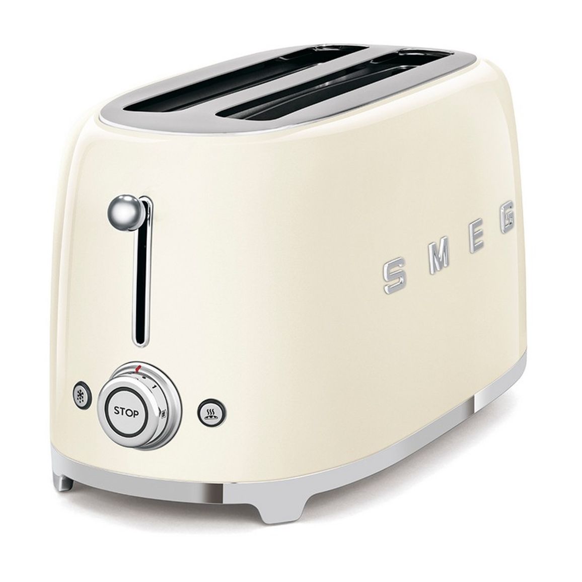 Тостер електричний TSF02CREU кремовий Smeg (50'S RETRO STYLE) Тостер електричний TSF02CREU кремовий Smeg (50'S RETRO STYLE)
