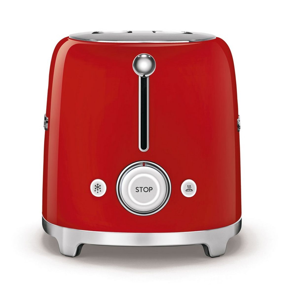 Тостер електричний TSF02RDEU червоний Smeg (50'S RETRO STYLE) Тостер електричний TSF02RDEU червоний Smeg (50'S RETRO STYLE)