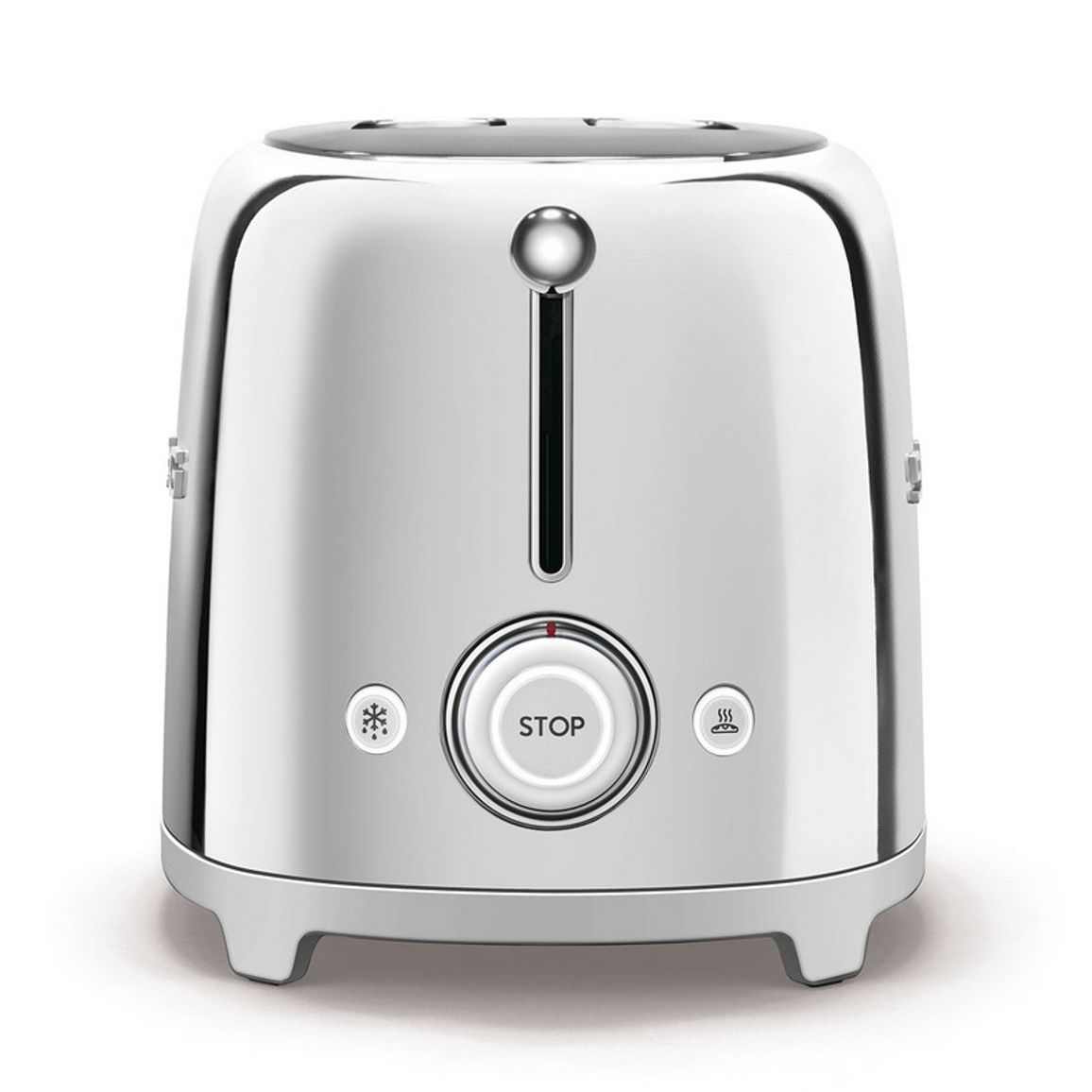 Тостер електричний TSF02SSEU нержавіюча сталь Smeg (50'S RETRO STYLE) Тостер електричний TSF02SSEU нержавіюча сталь Smeg (50'S RETRO STYLE)